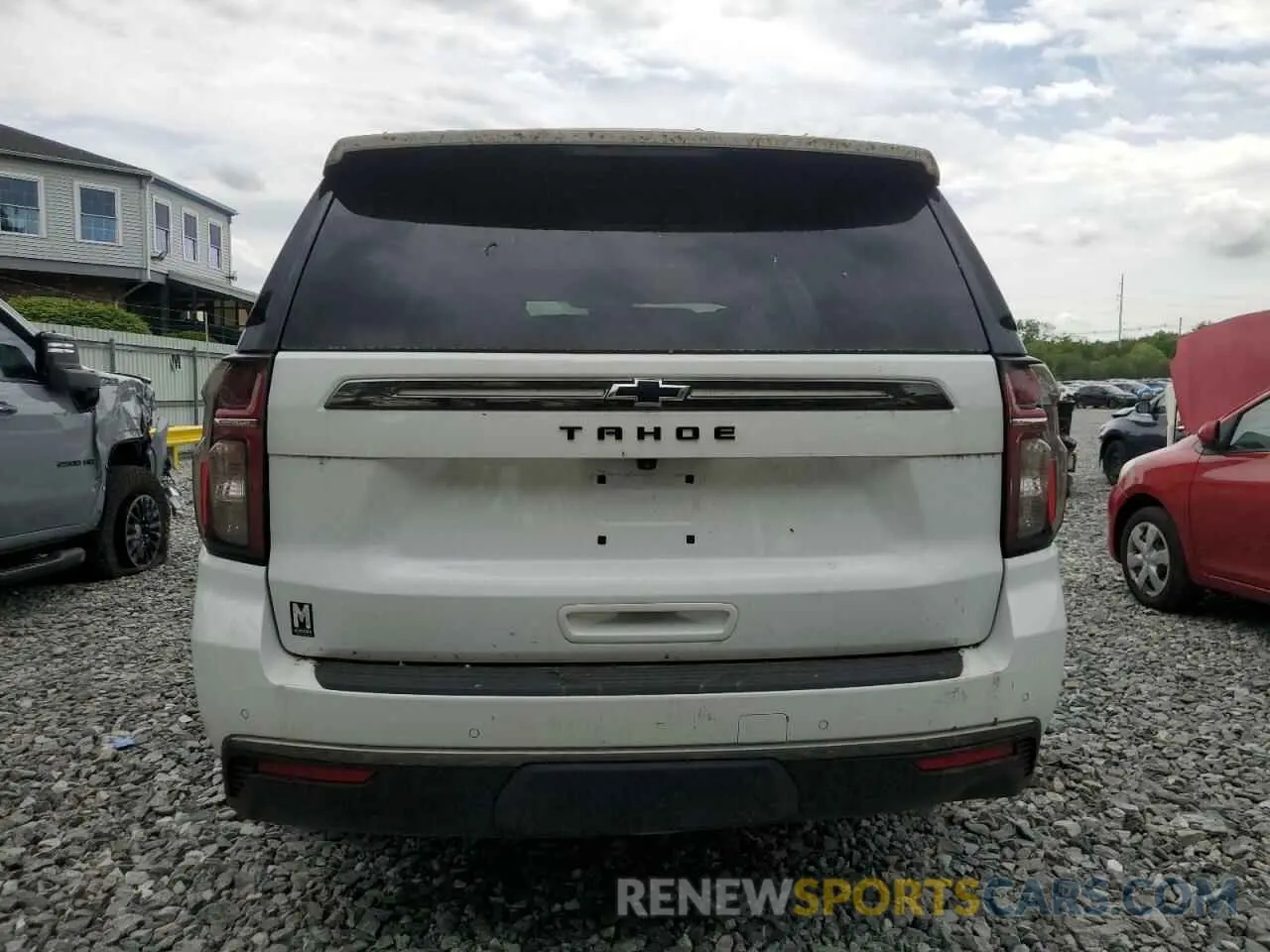 6 Photograph of a damaged car 1GNSKPKD5NR117658 CHEVROLET TAHOE 2022