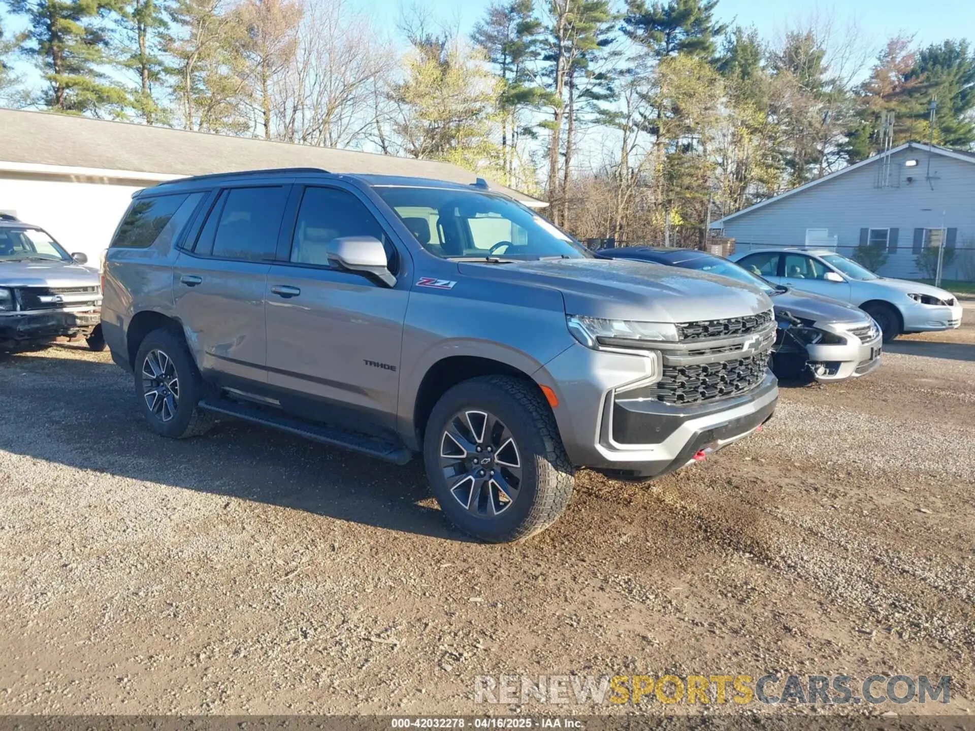 1 Photograph of a damaged car 1GNSKPKD7NR323760 CHEVROLET TAHOE 2022