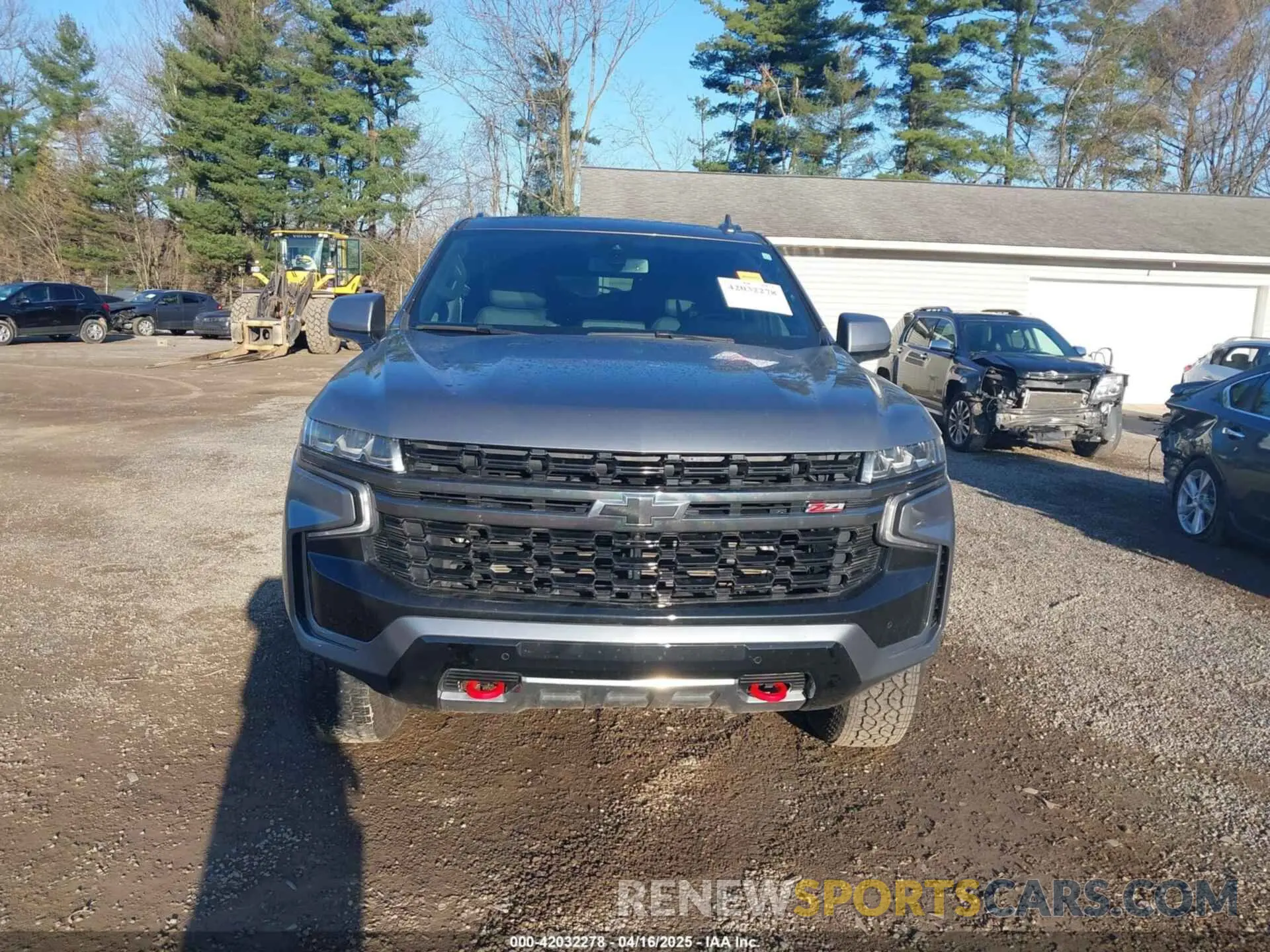 13 Photograph of a damaged car 1GNSKPKD7NR323760 CHEVROLET TAHOE 2022