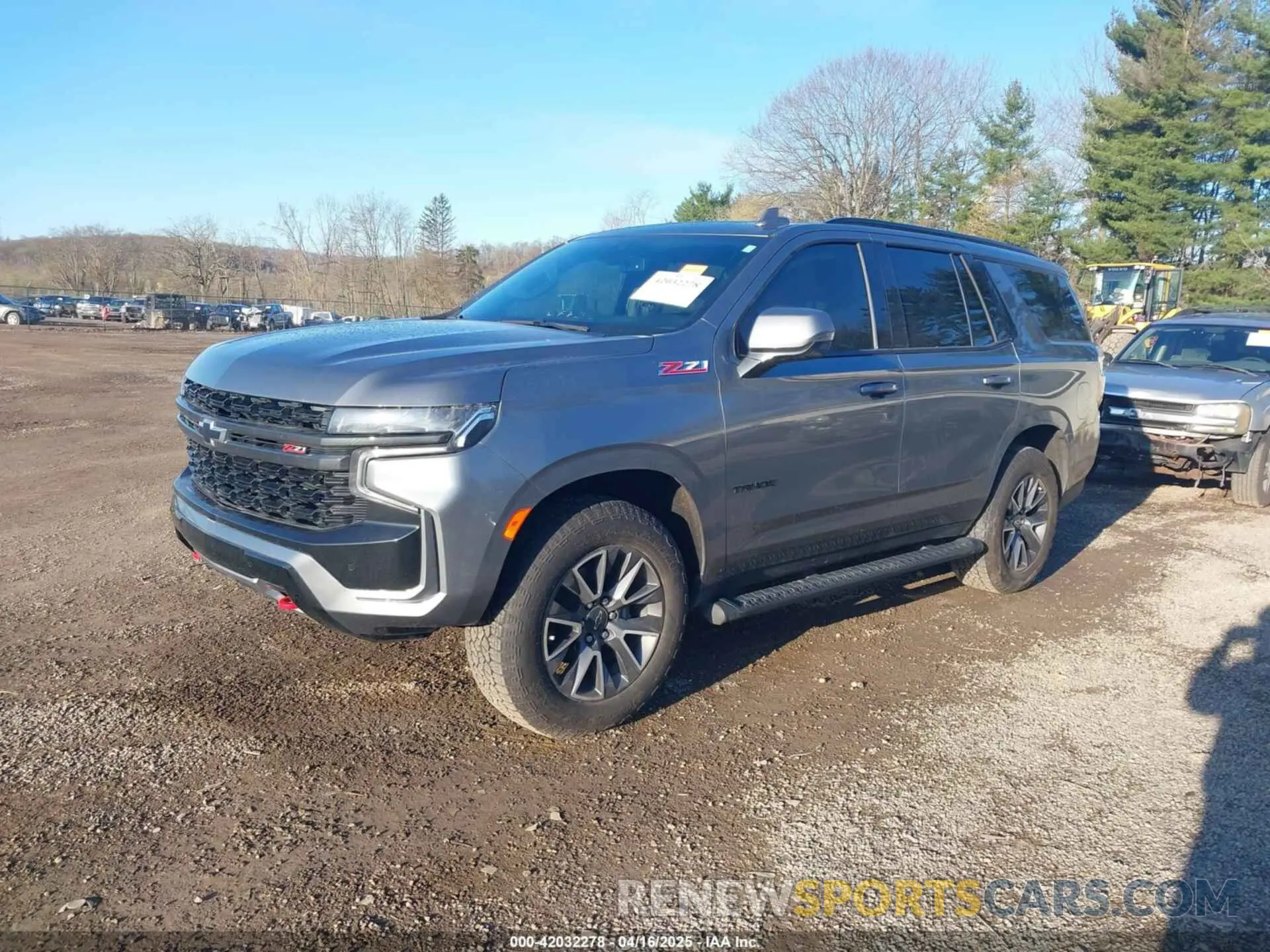 2 Photograph of a damaged car 1GNSKPKD7NR323760 CHEVROLET TAHOE 2022