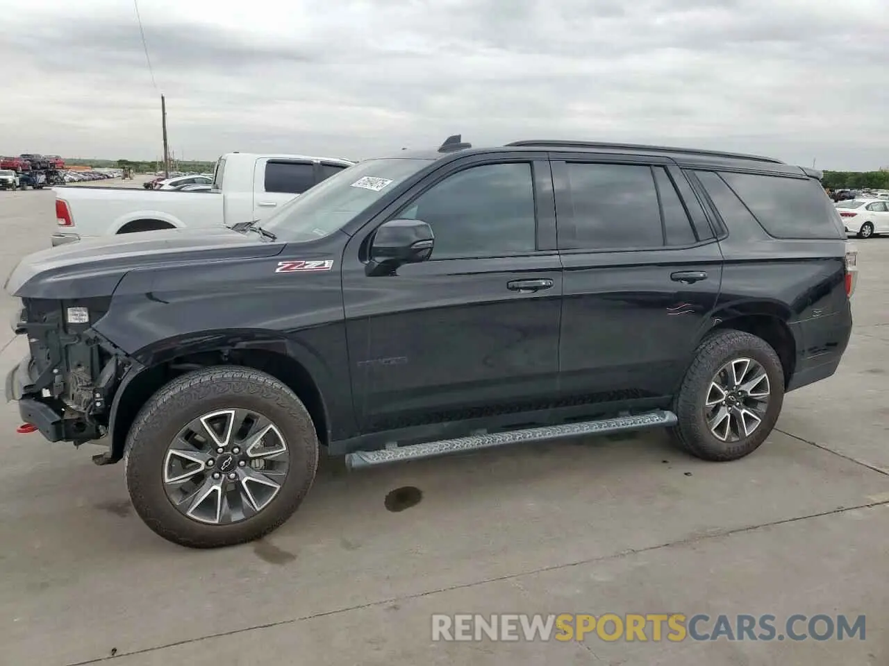 1 Photograph of a damaged car 1GNSKPKDXNR209400 CHEVROLET TAHOE 2022