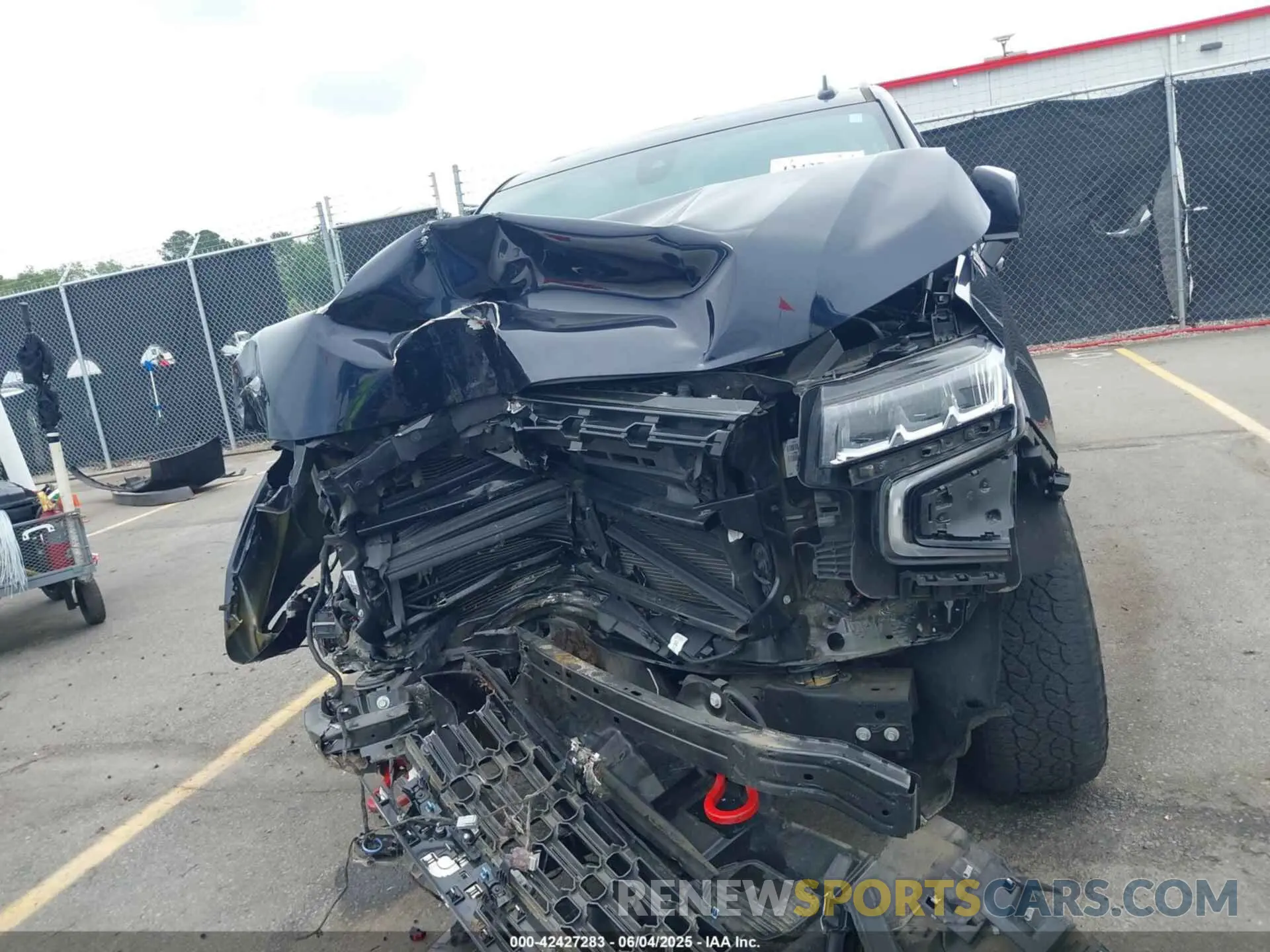 12 Photograph of a damaged car 1GNSKPKL2NR225842 CHEVROLET TAHOE 2022