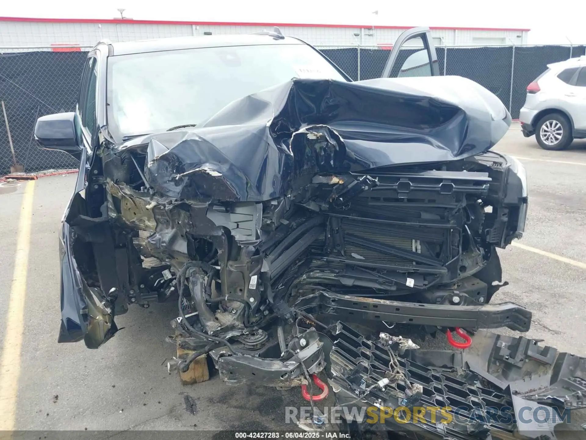 6 Photograph of a damaged car 1GNSKPKL2NR225842 CHEVROLET TAHOE 2022