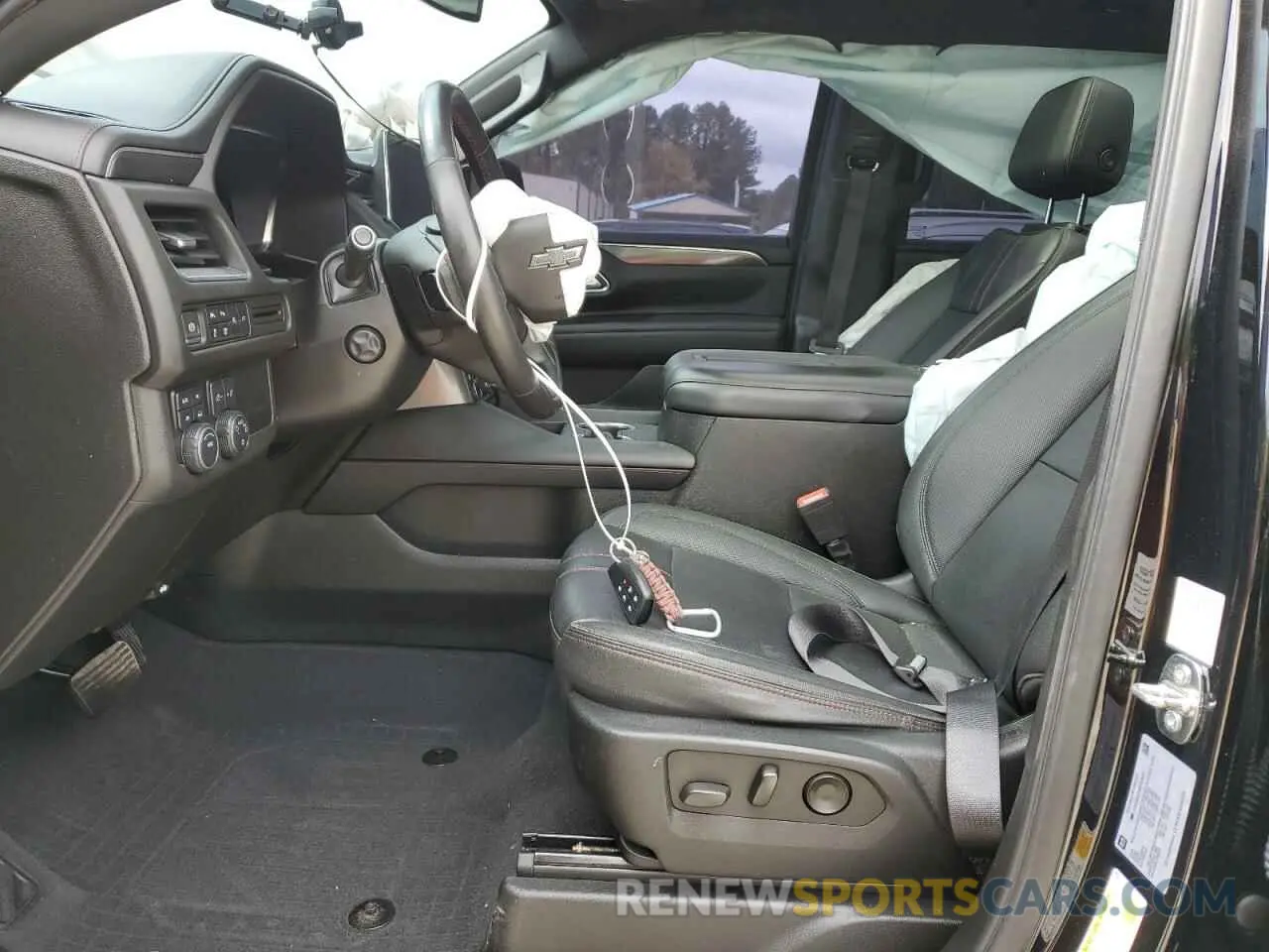 7 Photograph of a damaged car 1GNSKRKD0NR338287 CHEVROLET TAHOE 2022