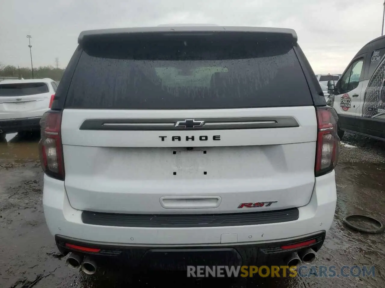 6 Photograph of a damaged car 1GNSKRKD2NR116379 CHEVROLET TAHOE 2022