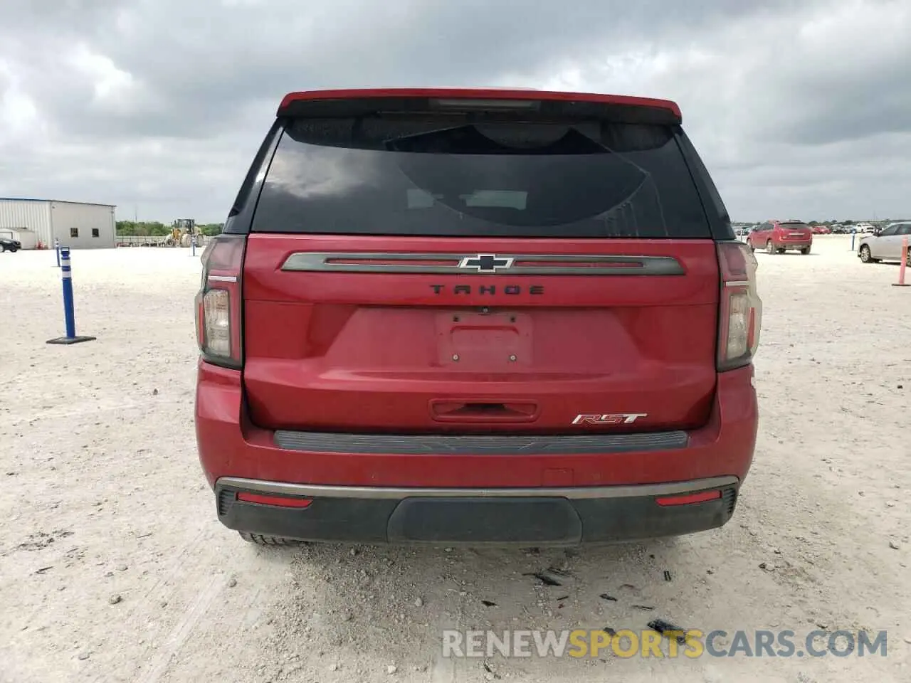 6 Photograph of a damaged car 1GNSKRKDXNR200398 CHEVROLET TAHOE 2022