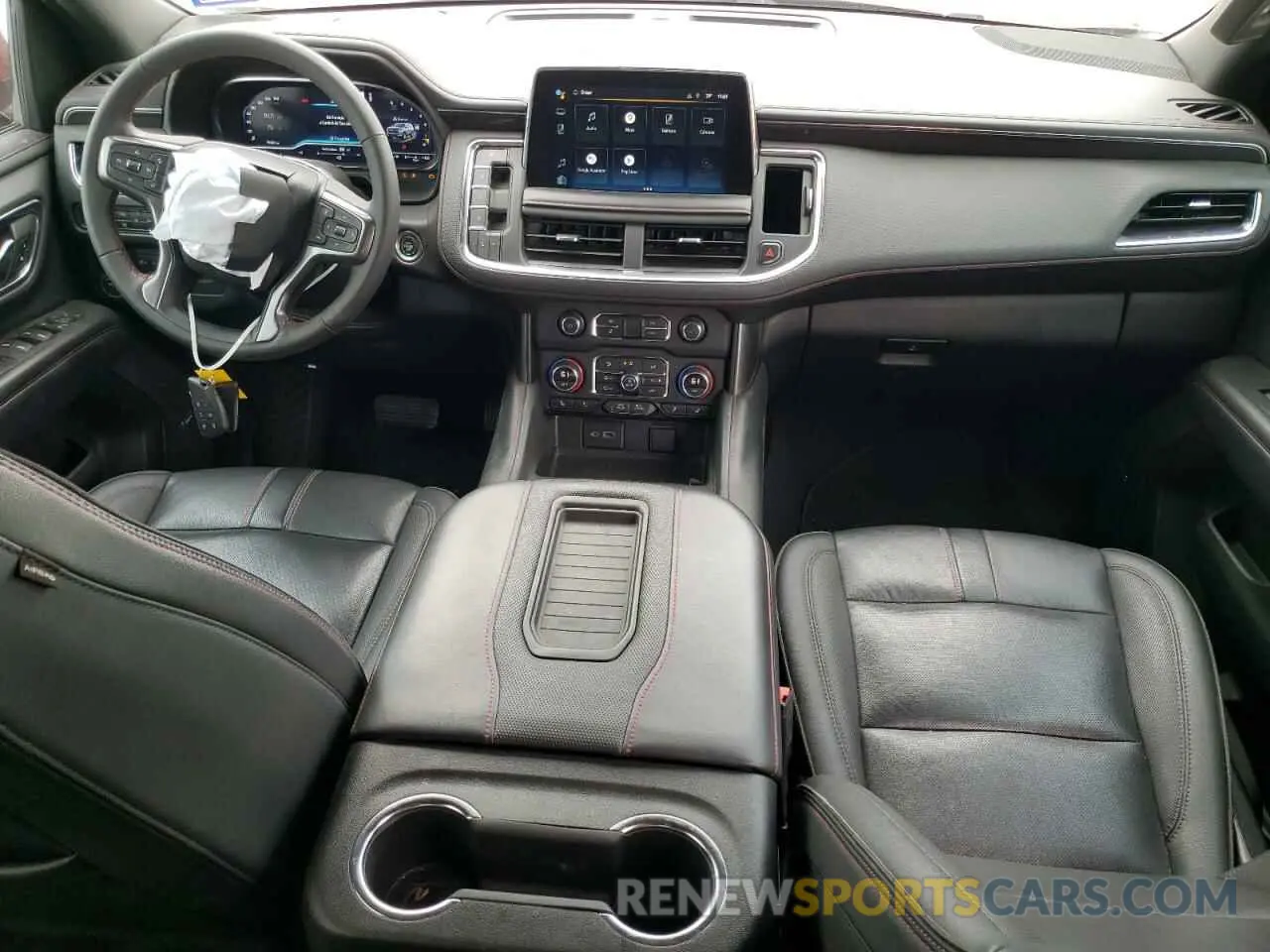 8 Photograph of a damaged car 1GNSKRKDXNR200398 CHEVROLET TAHOE 2022