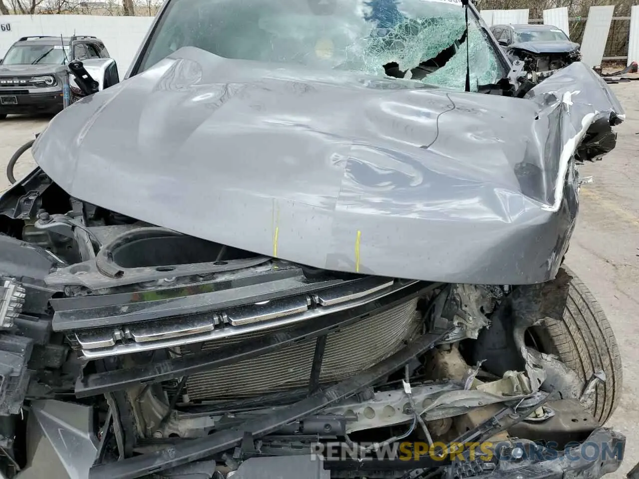 14 Photograph of a damaged car 1GNSKSKD4NR147415 CHEVROLET TAHOE 2022