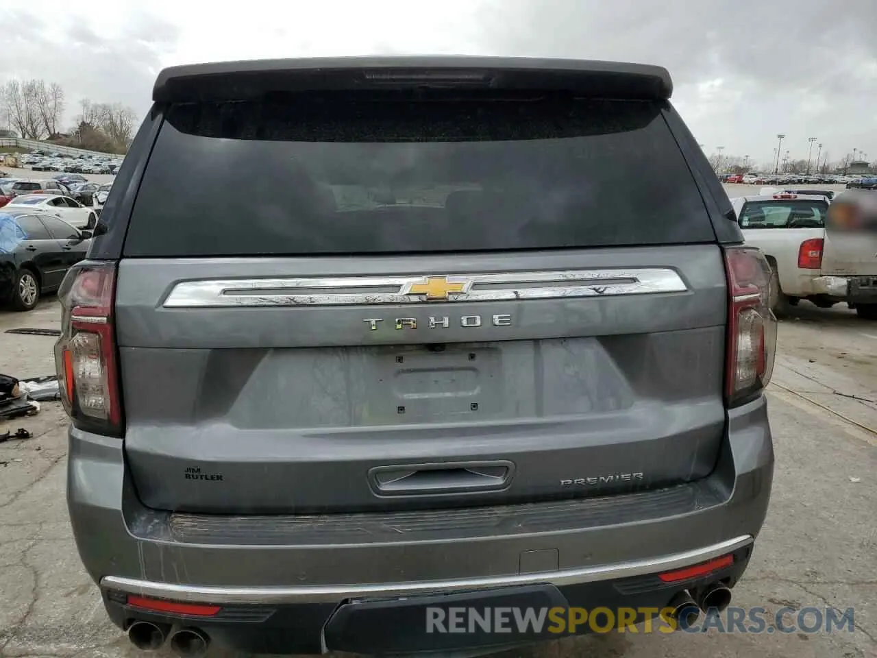 6 Photograph of a damaged car 1GNSKSKD4NR147415 CHEVROLET TAHOE 2022