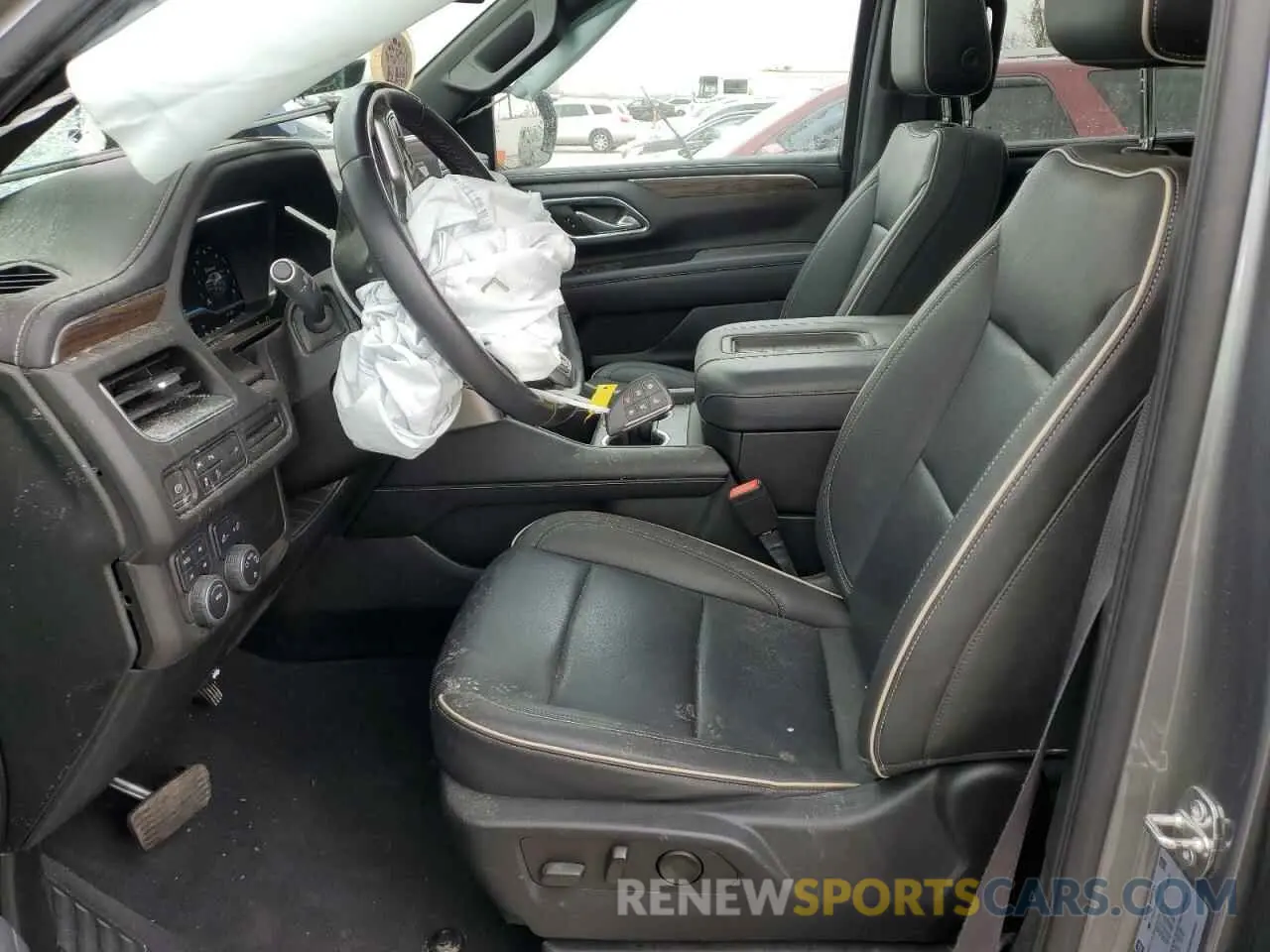 7 Photograph of a damaged car 1GNSKSKD4NR147415 CHEVROLET TAHOE 2022