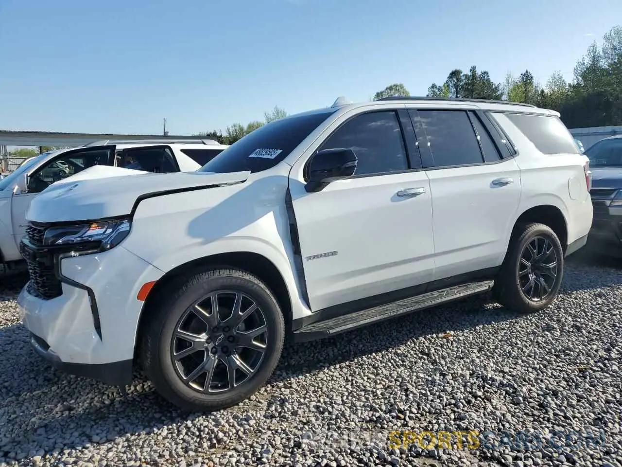 1 Photograph of a damaged car 1GNSKSKT2NR234737 CHEVROLET TAHOE 2022