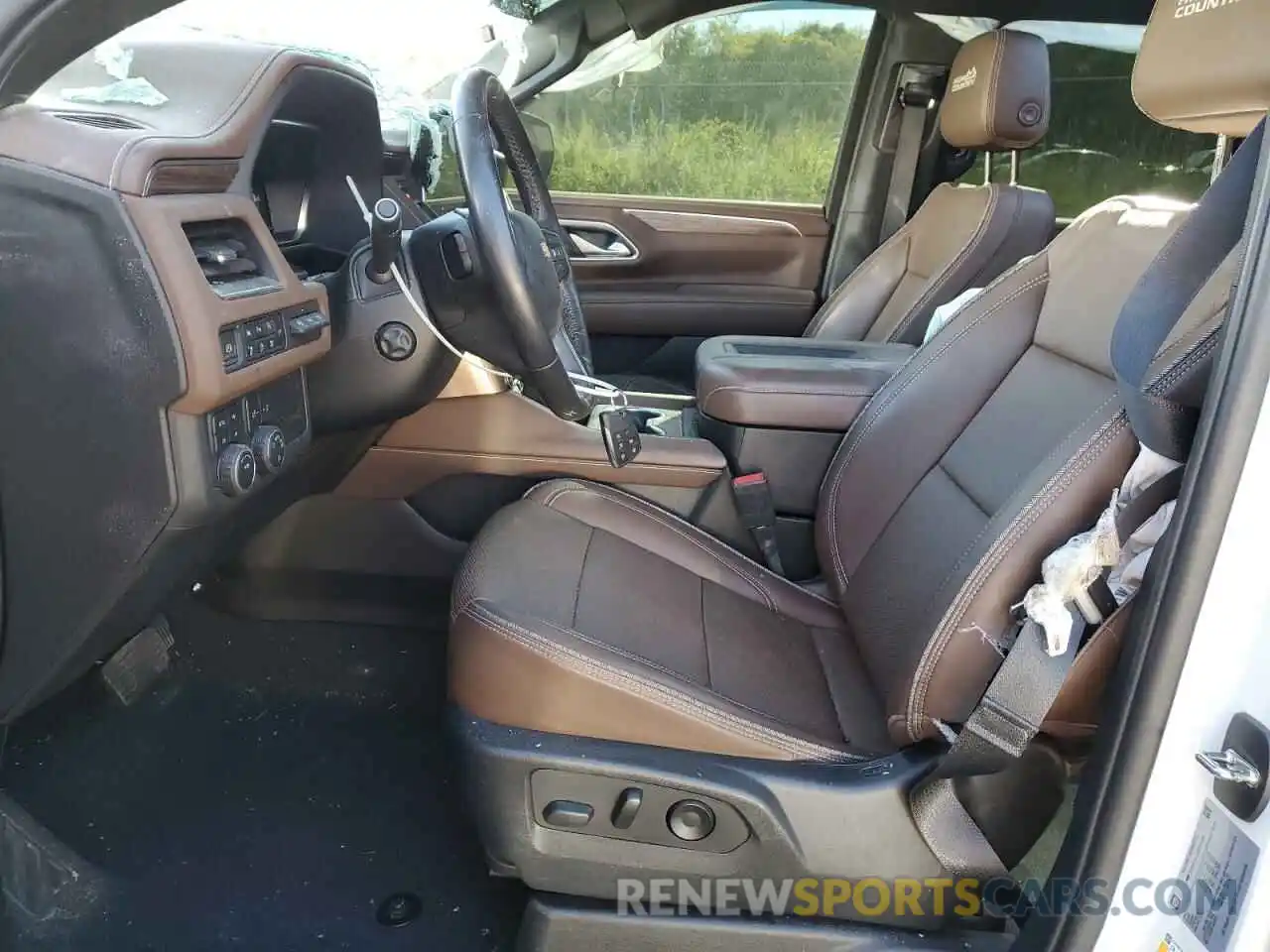 7 Photograph of a damaged car 1GNSKTKL1NR313709 CHEVROLET TAHOE 2022