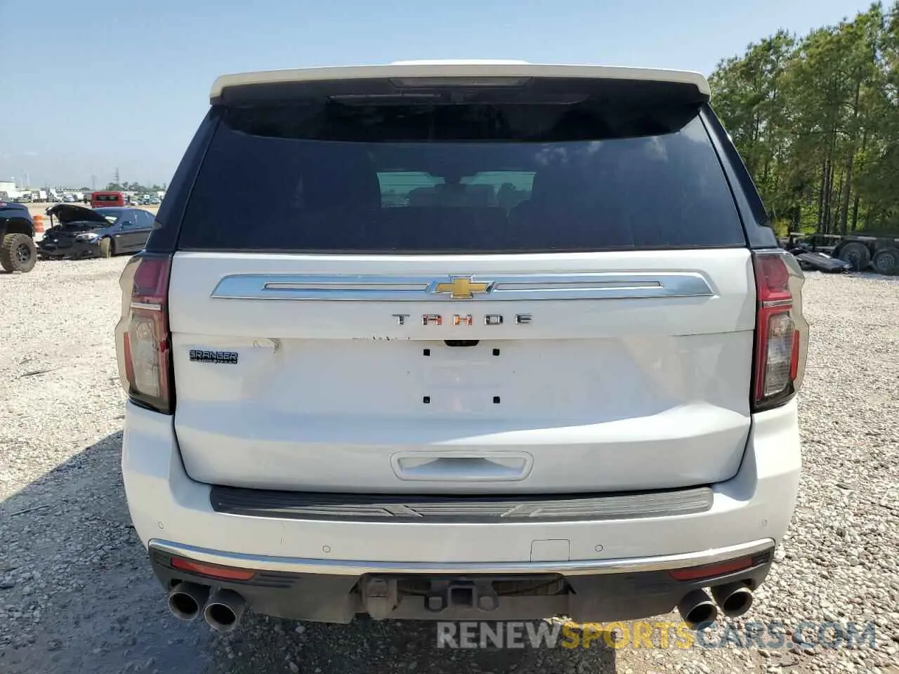 6 Photograph of a damaged car 1GNSKTKL5NR186348 CHEVROLET TAHOE 2022
