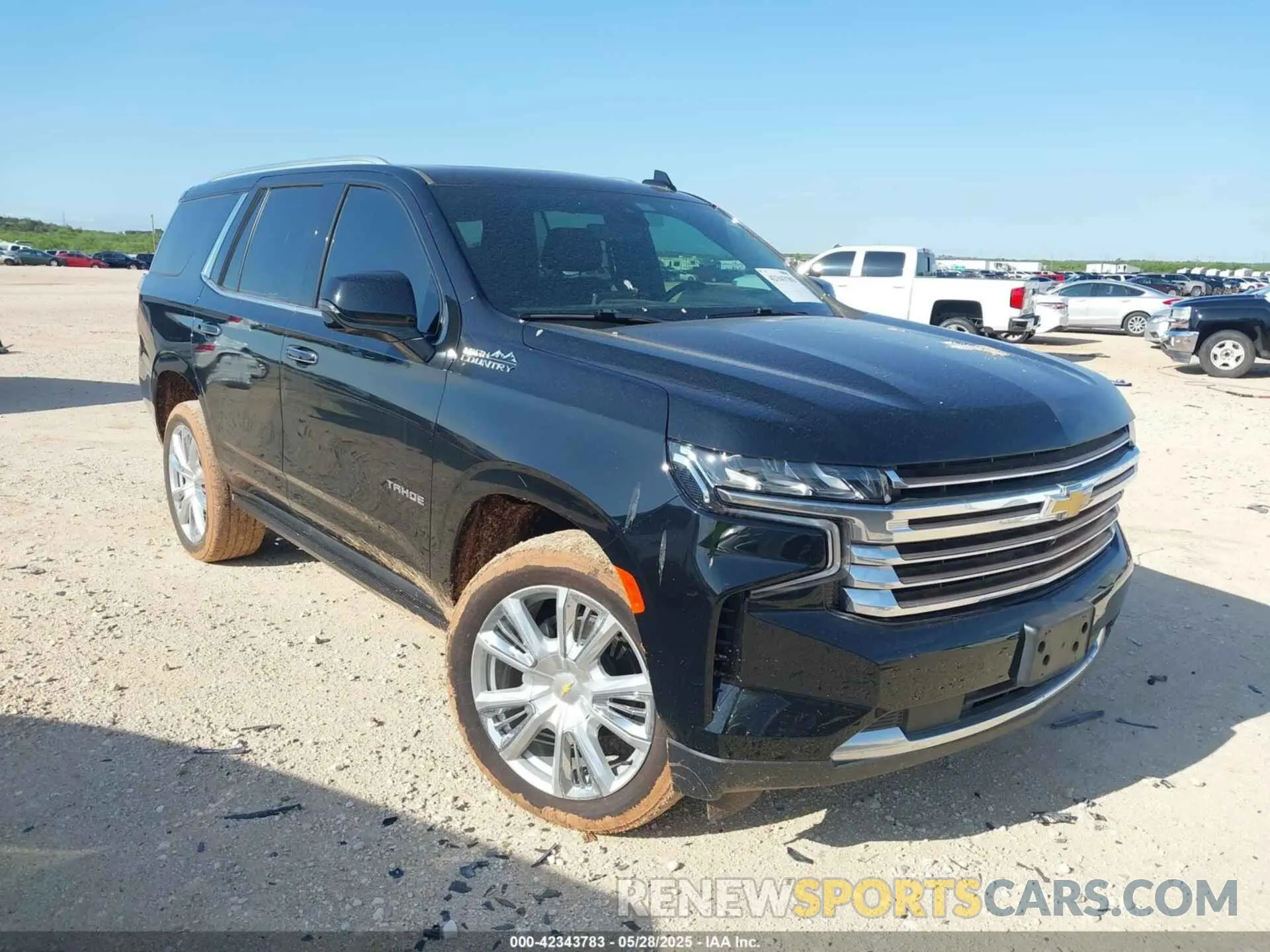 1 Photograph of a damaged car 1GNSKTKL5NR360192 CHEVROLET TAHOE 2022