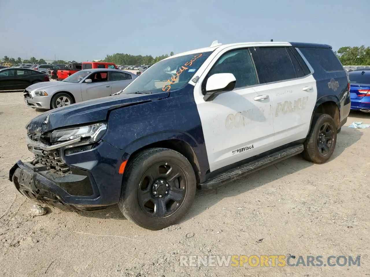 1 Photograph of a damaged car 1GBSCLED2PR176720 CHEVROLET TAHOE 2023
