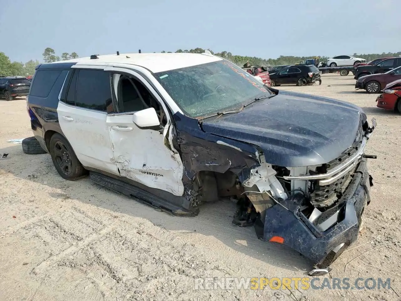 4 Photograph of a damaged car 1GBSCLED2PR176720 CHEVROLET TAHOE 2023