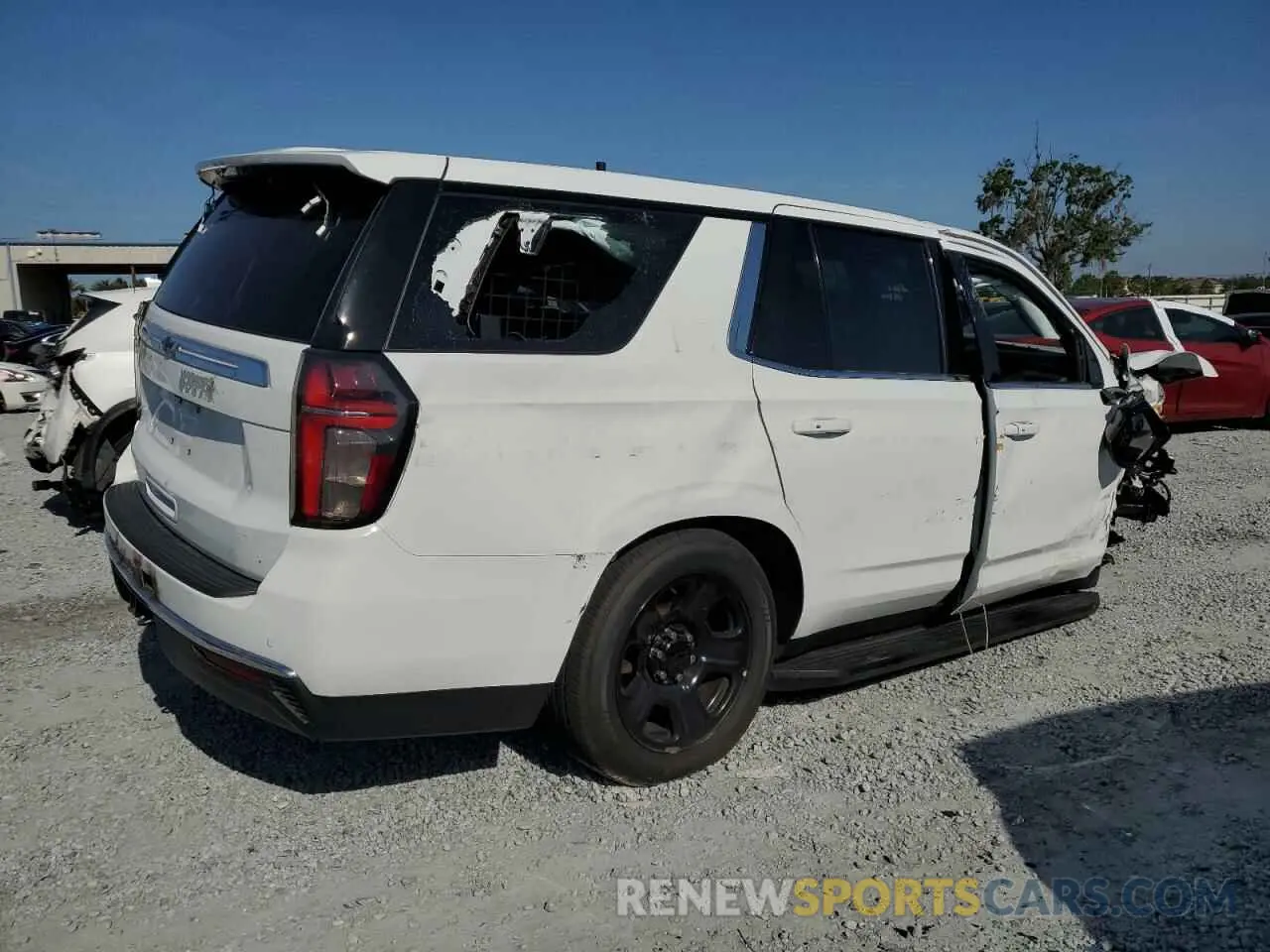 3 Photograph of a damaged car 1GBSCLED2PR328687 CHEVROLET TAHOE 2023