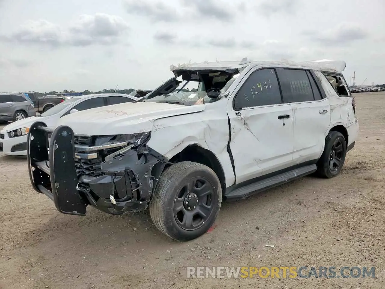 1 Photograph of a damaged car 1GBSCLED3PR299474 CHEVROLET TAHOE 2023