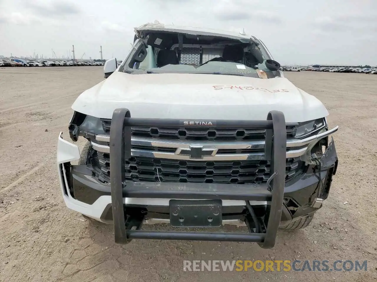 5 Photograph of a damaged car 1GBSCLED3PR299474 CHEVROLET TAHOE 2023