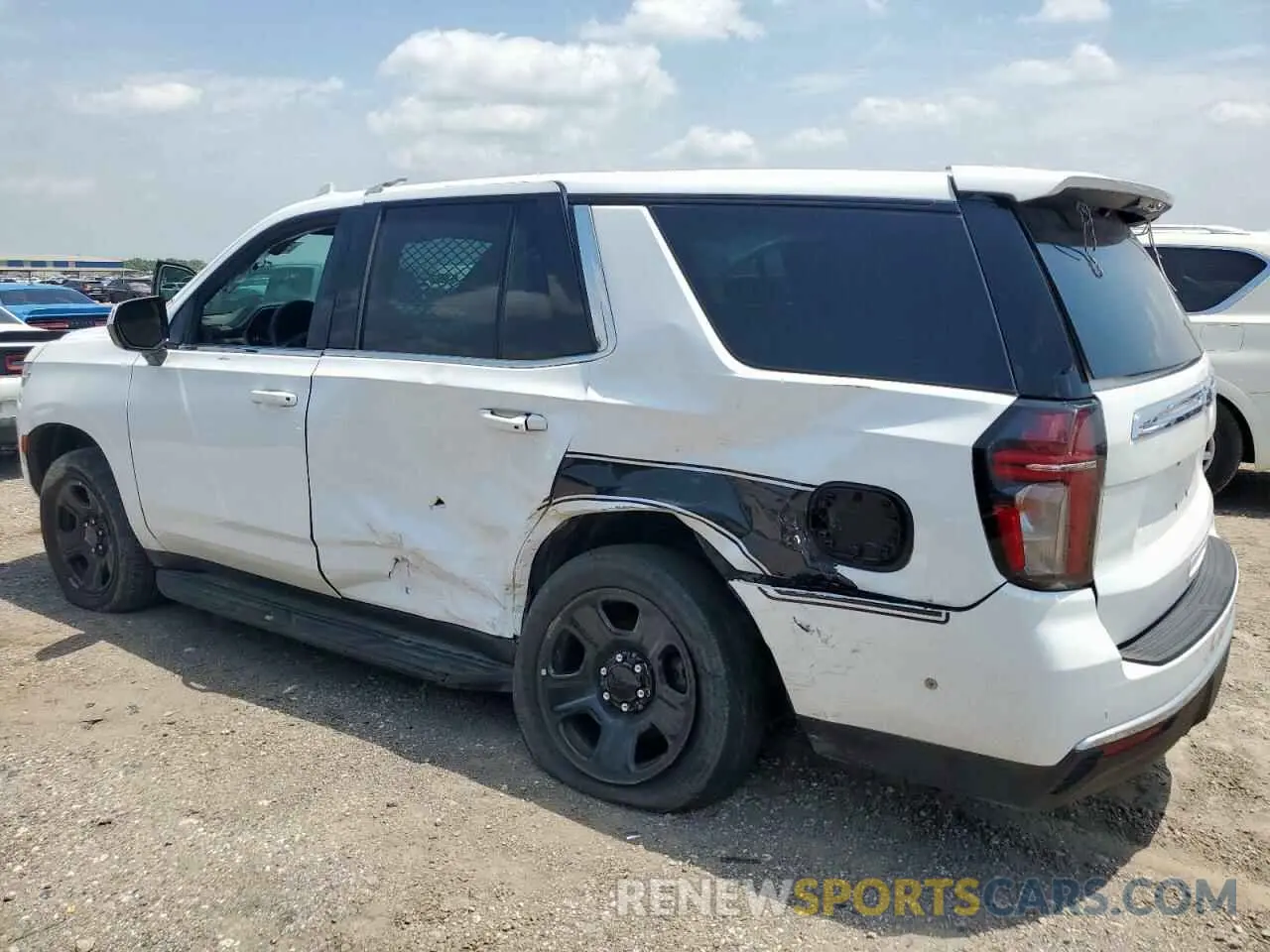 2 Photograph of a damaged car 1GNSCLED3PR353729 CHEVROLET TAHOE 2023