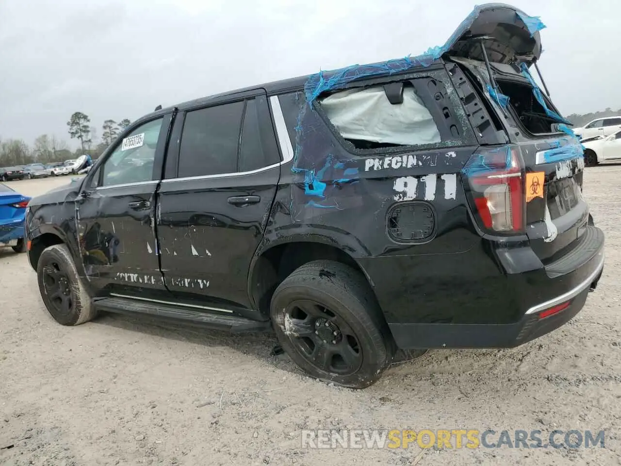 2 Photograph of a damaged car 1GNSCLED6PR415916 CHEVROLET TAHOE 2023