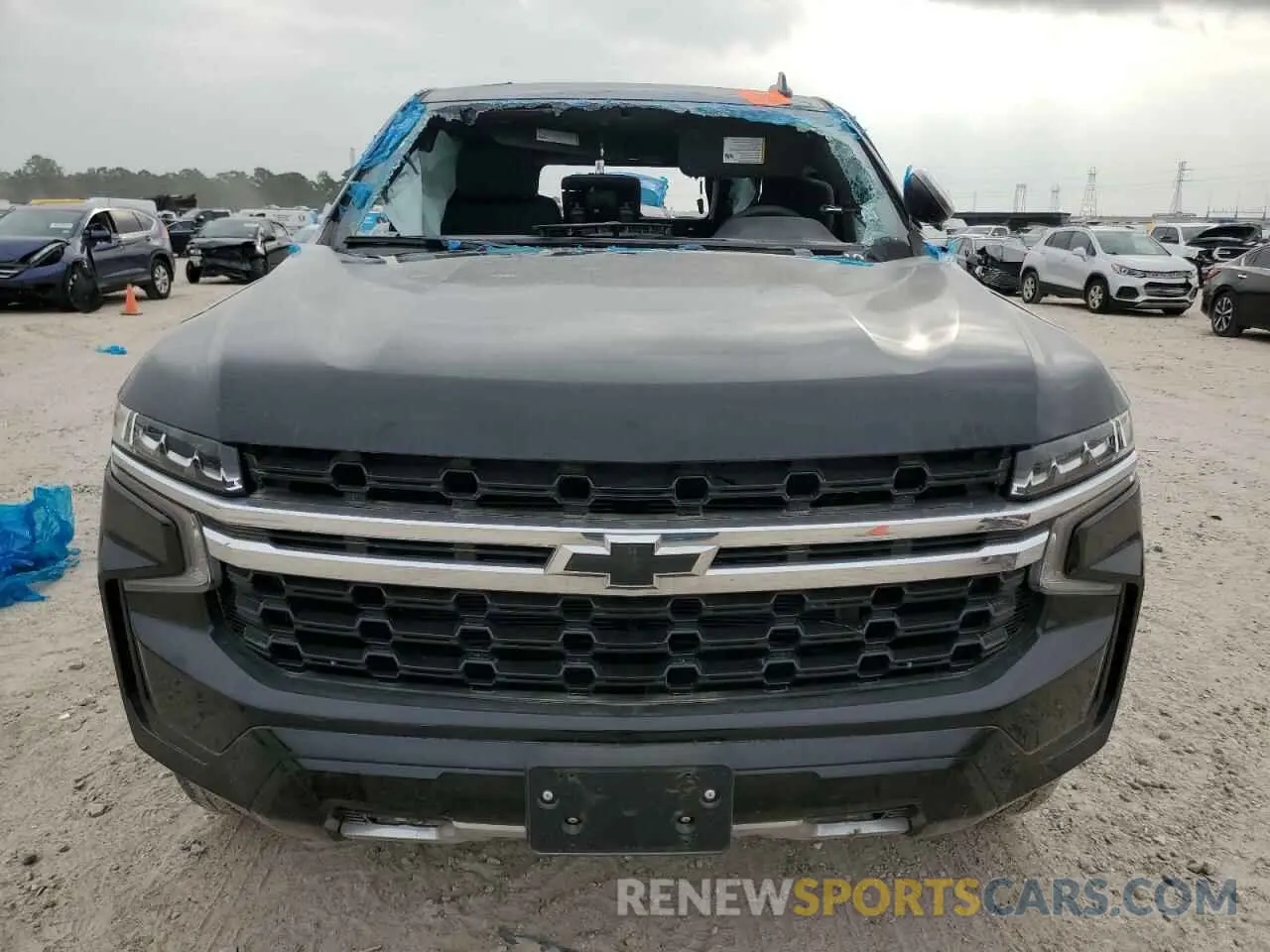 5 Photograph of a damaged car 1GNSCLED6PR415916 CHEVROLET TAHOE 2023