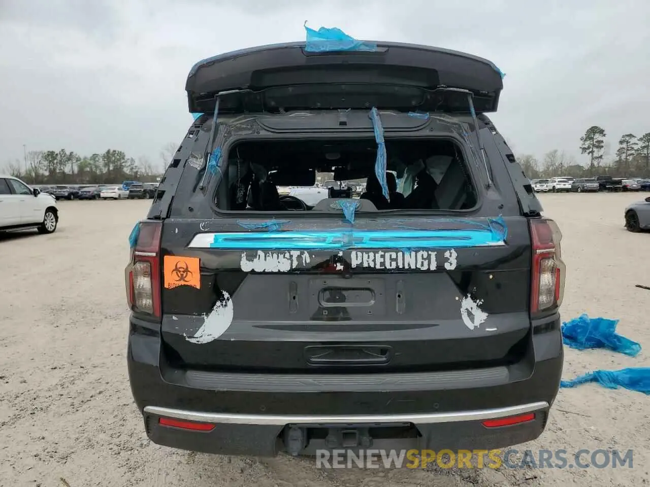 6 Photograph of a damaged car 1GNSCLED6PR415916 CHEVROLET TAHOE 2023