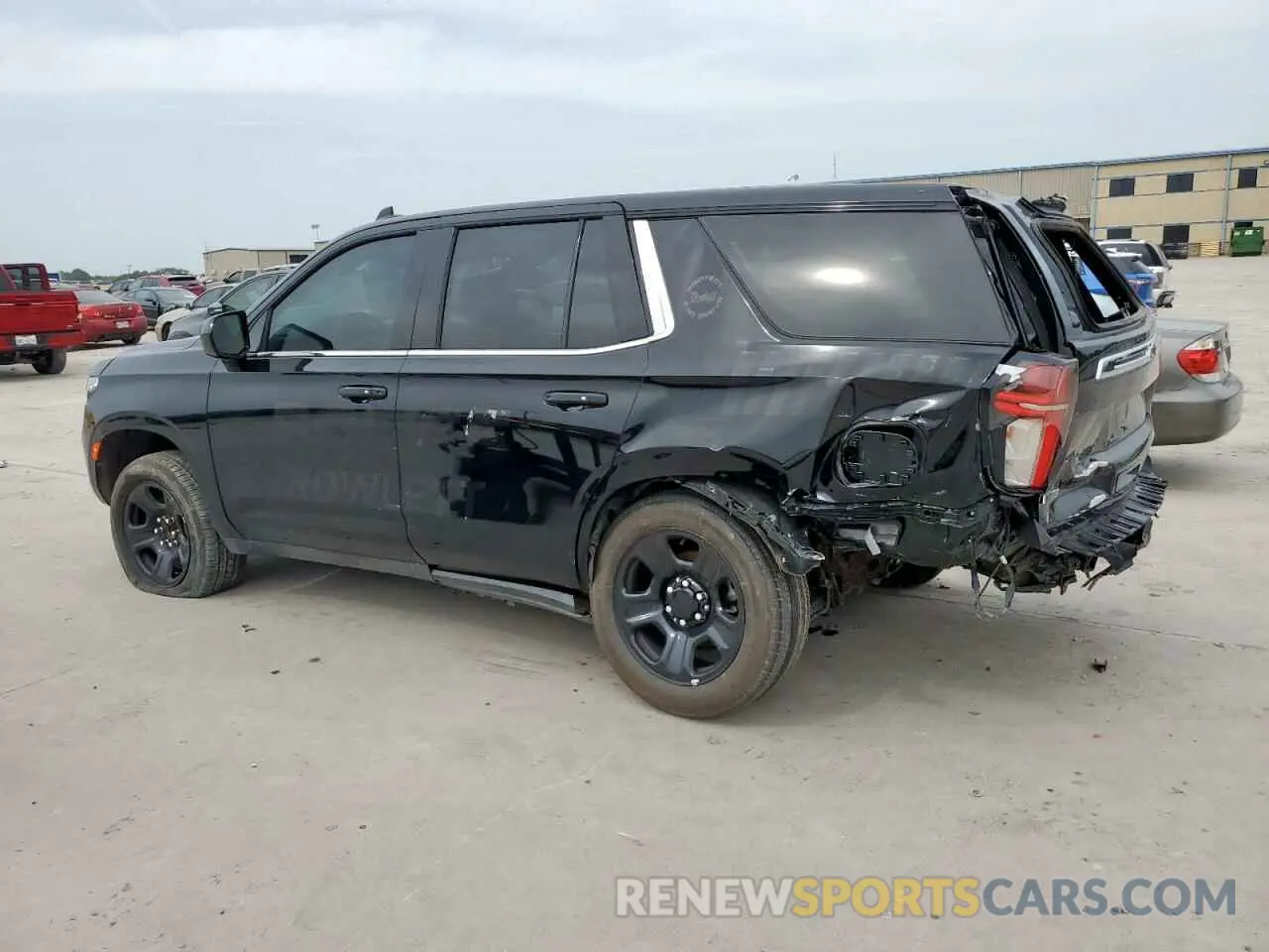 2 Photograph of a damaged car 1GNSCLED7PR428027 CHEVROLET TAHOE 2023