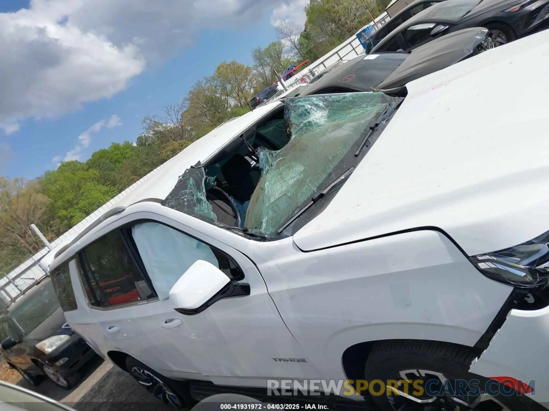 13 Photograph of a damaged car 1GNSCMKD5PR240763 CHEVROLET TAHOE 2023