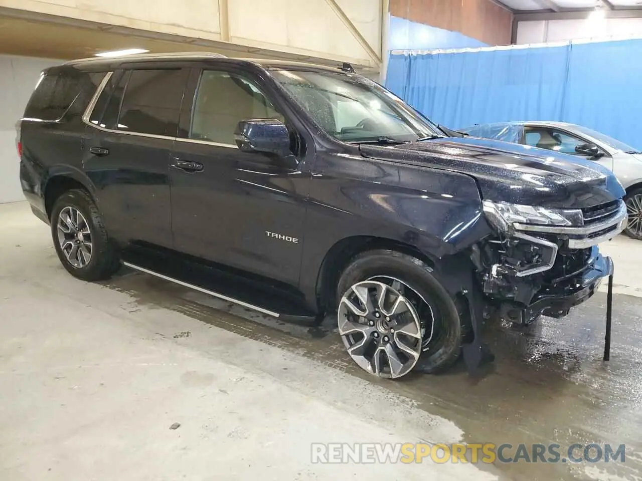 4 Photograph of a damaged car 1GNSCNKD0PR380094 CHEVROLET TAHOE 2023