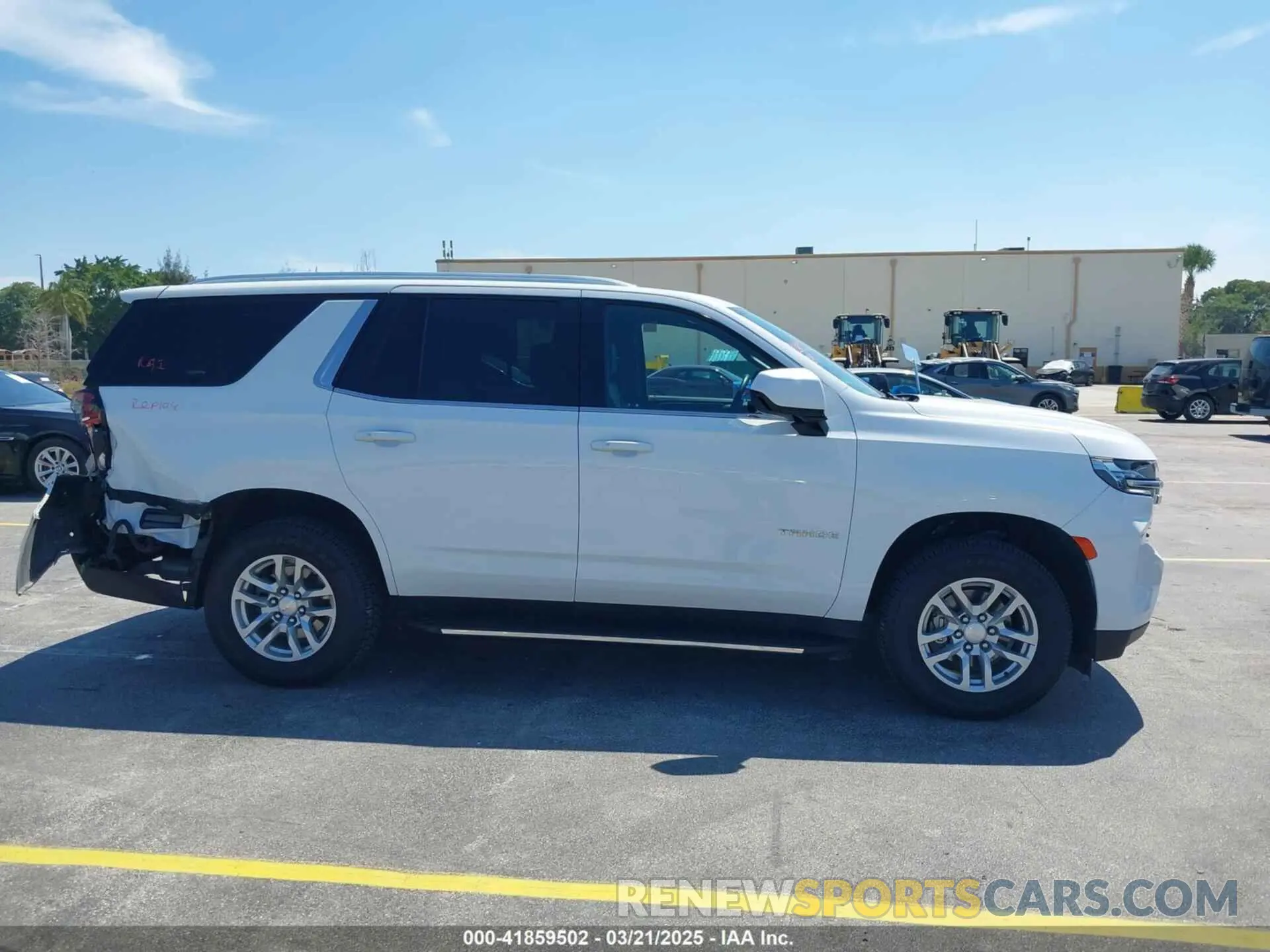 13 Photograph of a damaged car 1GNSCNKD2PR295967 CHEVROLET TAHOE 2023