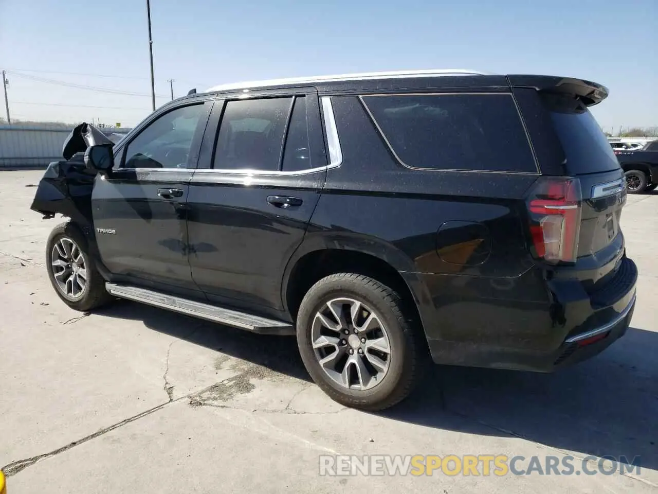 2 Photograph of a damaged car 1GNSCNKD2PR527435 CHEVROLET TAHOE 2023