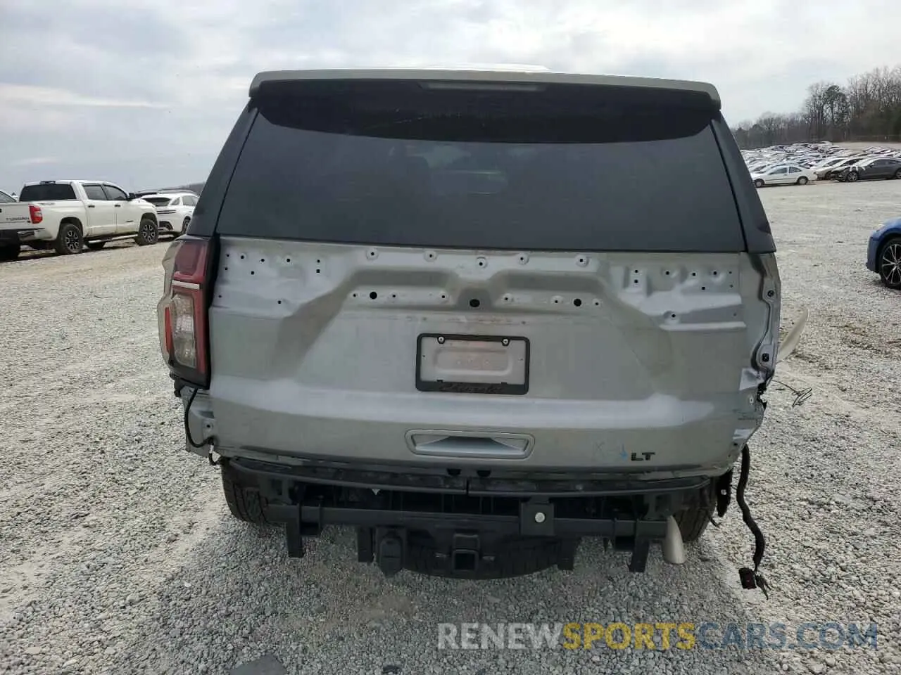 6 Photograph of a damaged car 1GNSCNKD3PR345825 CHEVROLET TAHOE 2023