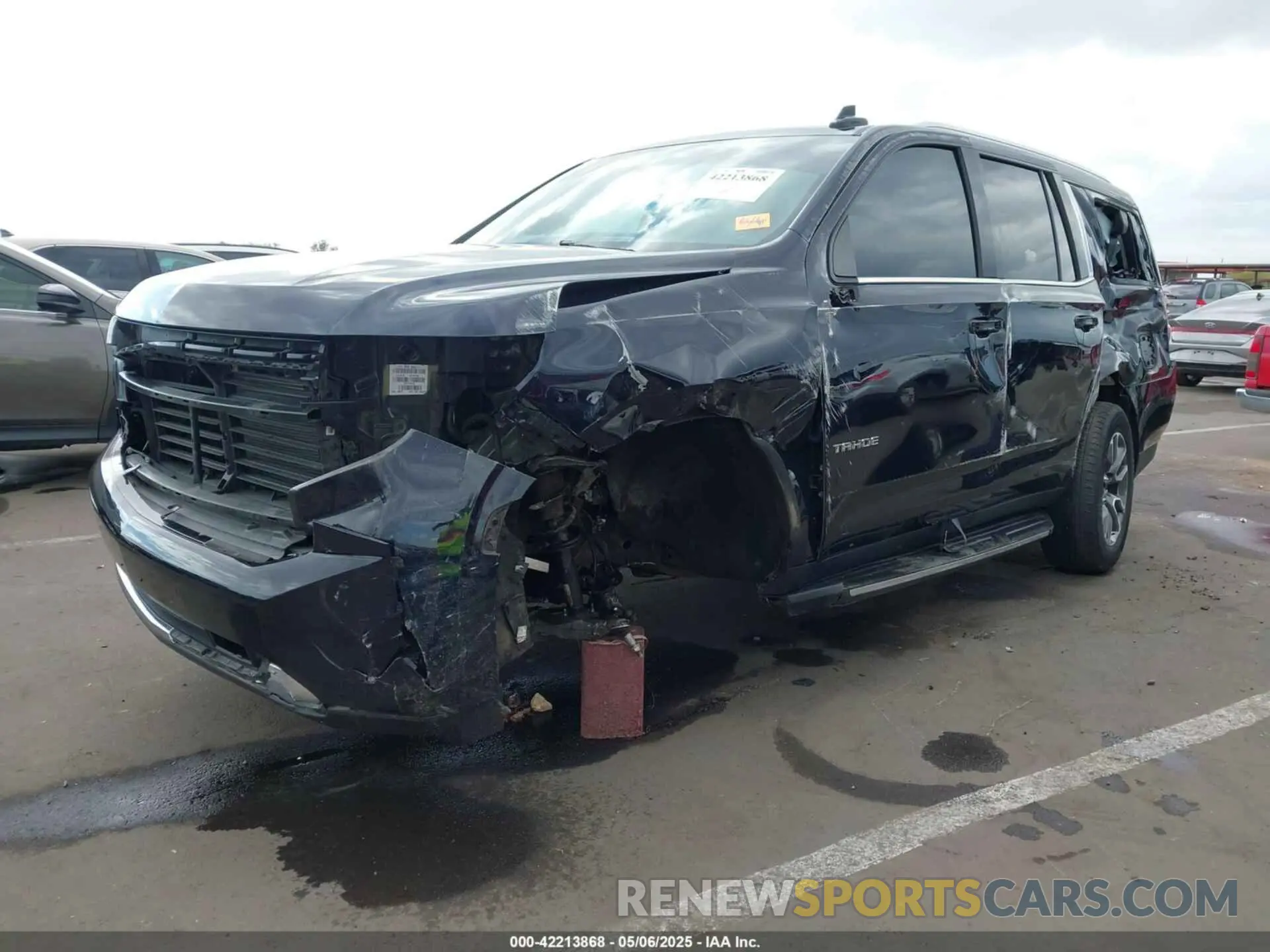 6 Photograph of a damaged car 1GNSCNKD5PR510046 CHEVROLET TAHOE 2023
