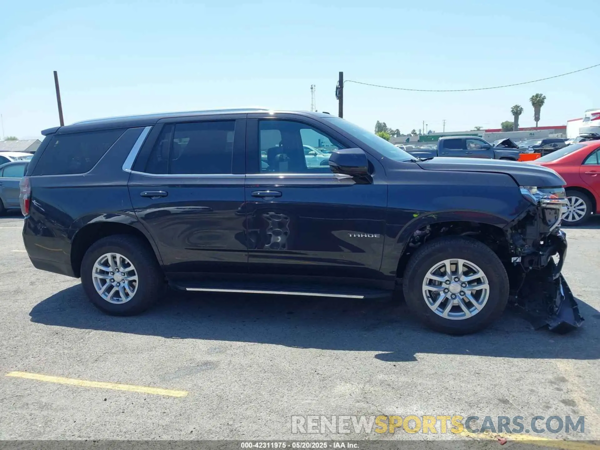 13 Photograph of a damaged car 1GNSCNKDXPR550798 CHEVROLET TAHOE 2023