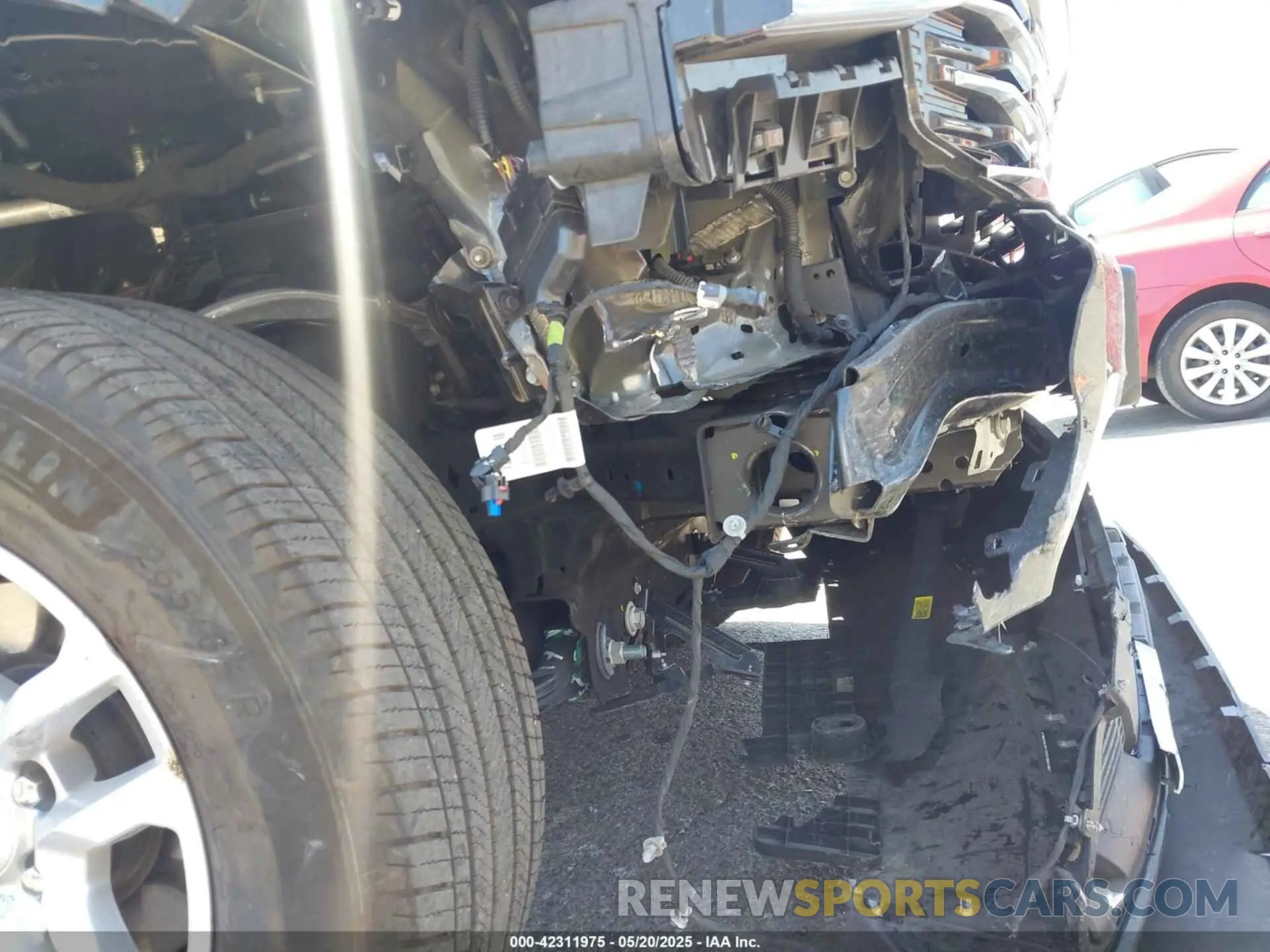 17 Photograph of a damaged car 1GNSCNKDXPR550798 CHEVROLET TAHOE 2023