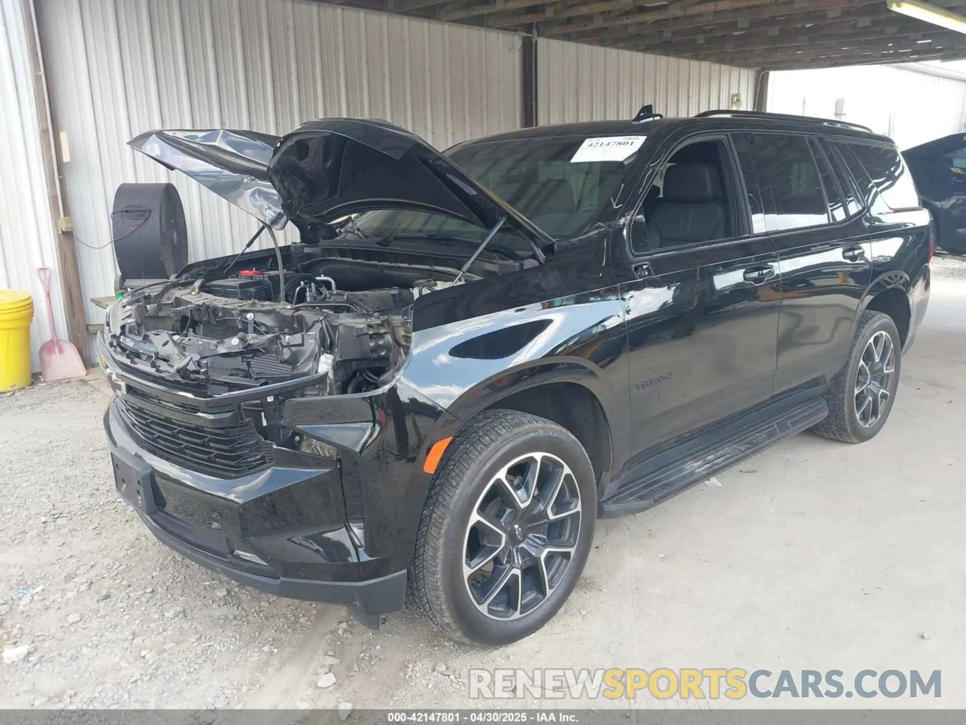 2 Photograph of a damaged car 1GNSCRKD2PR531394 CHEVROLET TAHOE 2023