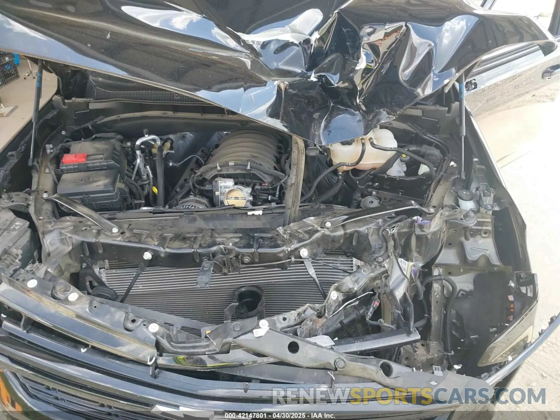 6 Photograph of a damaged car 1GNSCRKD2PR531394 CHEVROLET TAHOE 2023