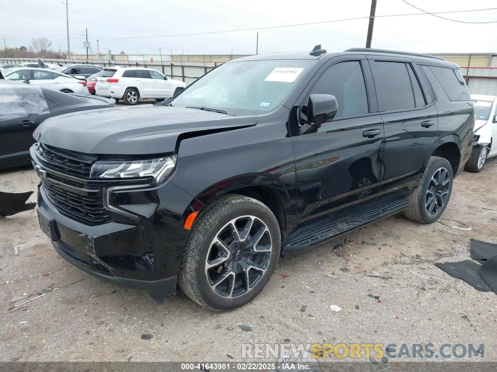 2 Photograph of a damaged car 1GNSCRKD4PR217763 CHEVROLET TAHOE 2023