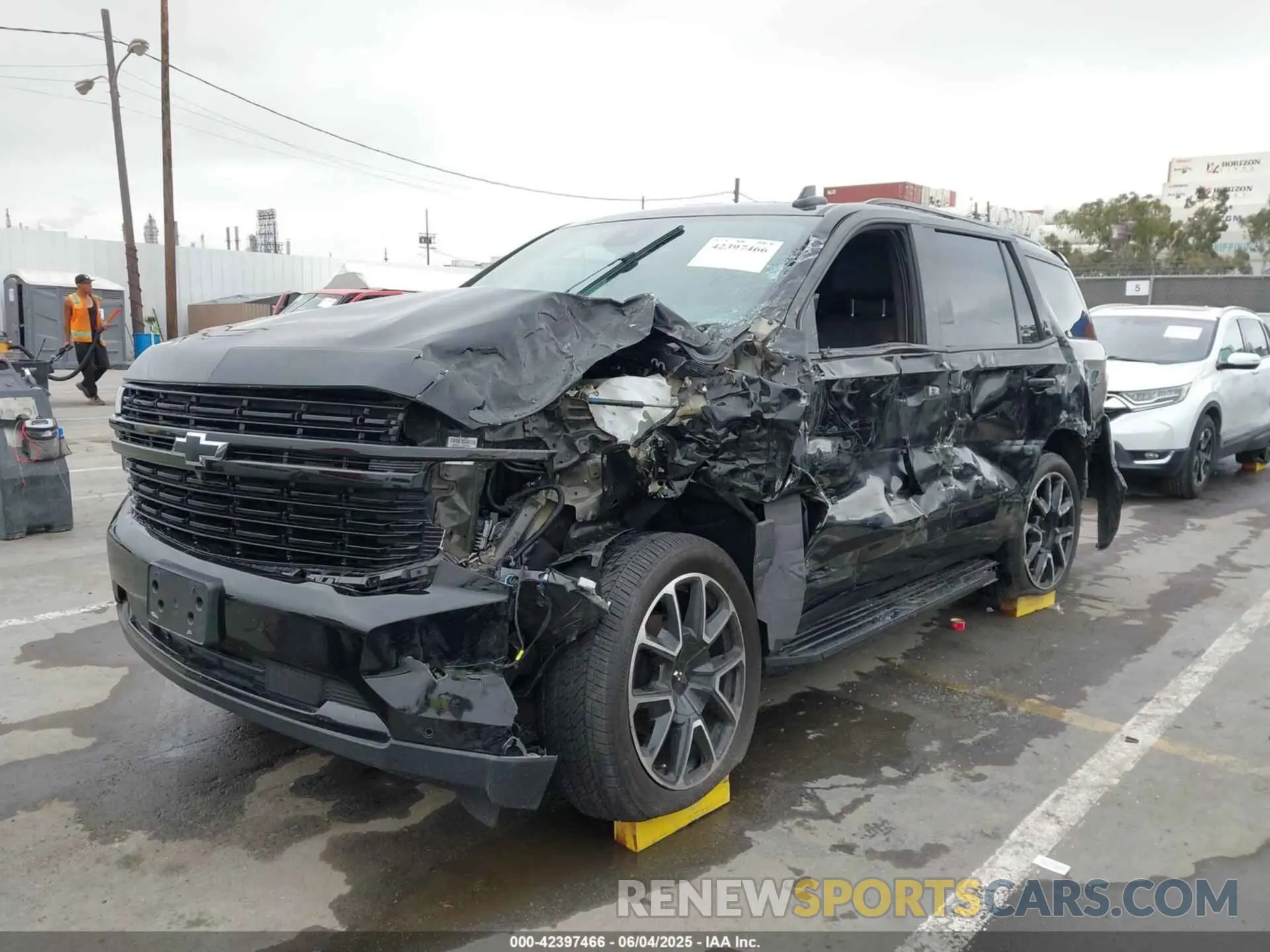 6 Photograph of a damaged car 1GNSCRKD4PR247135 CHEVROLET TAHOE 2023