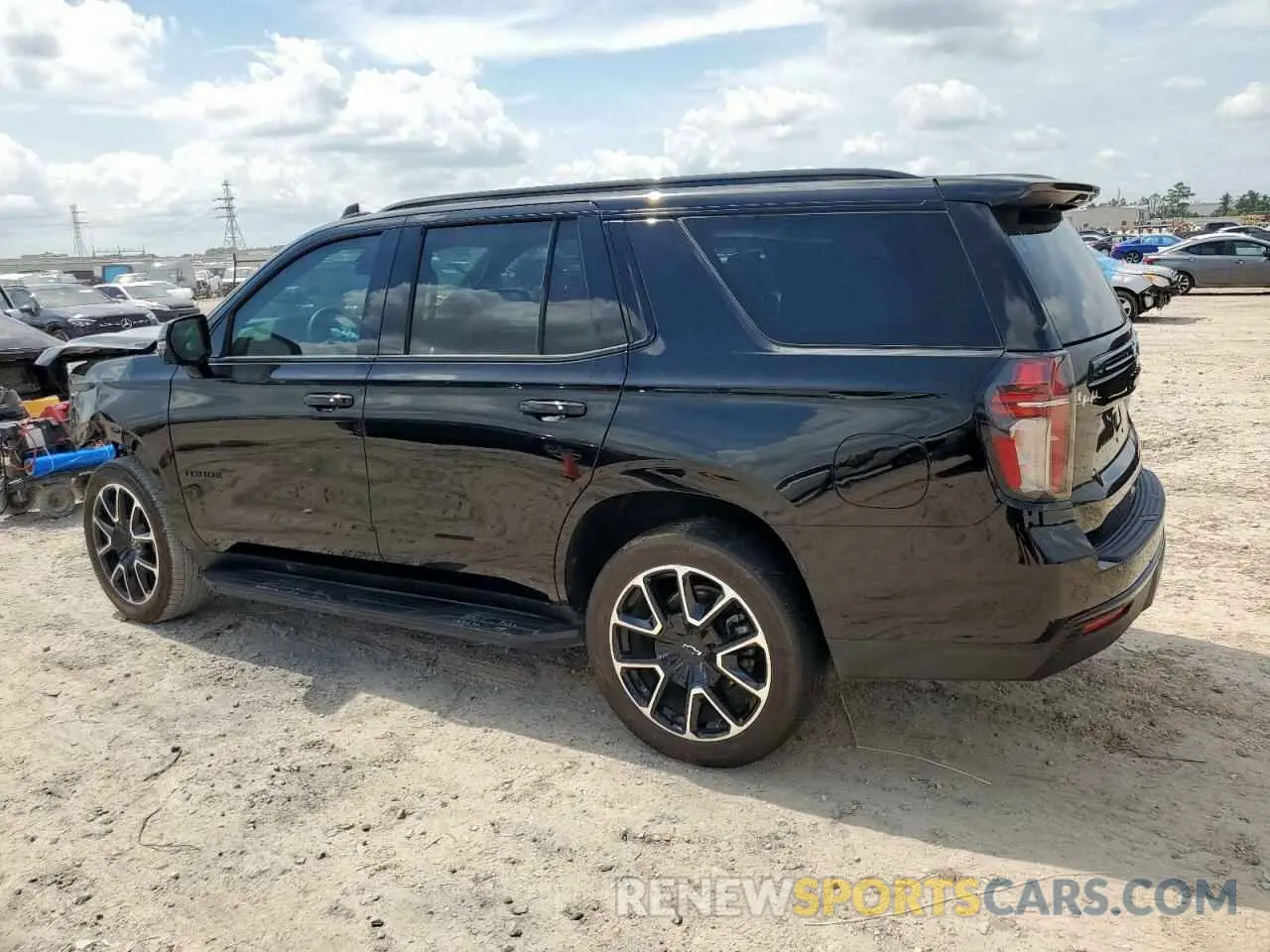 2 Photograph of a damaged car 1GNSCRKD5PR442970 CHEVROLET TAHOE 2023