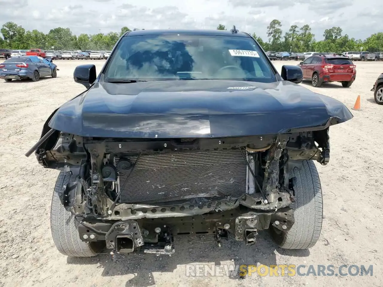 5 Photograph of a damaged car 1GNSCRKD5PR442970 CHEVROLET TAHOE 2023