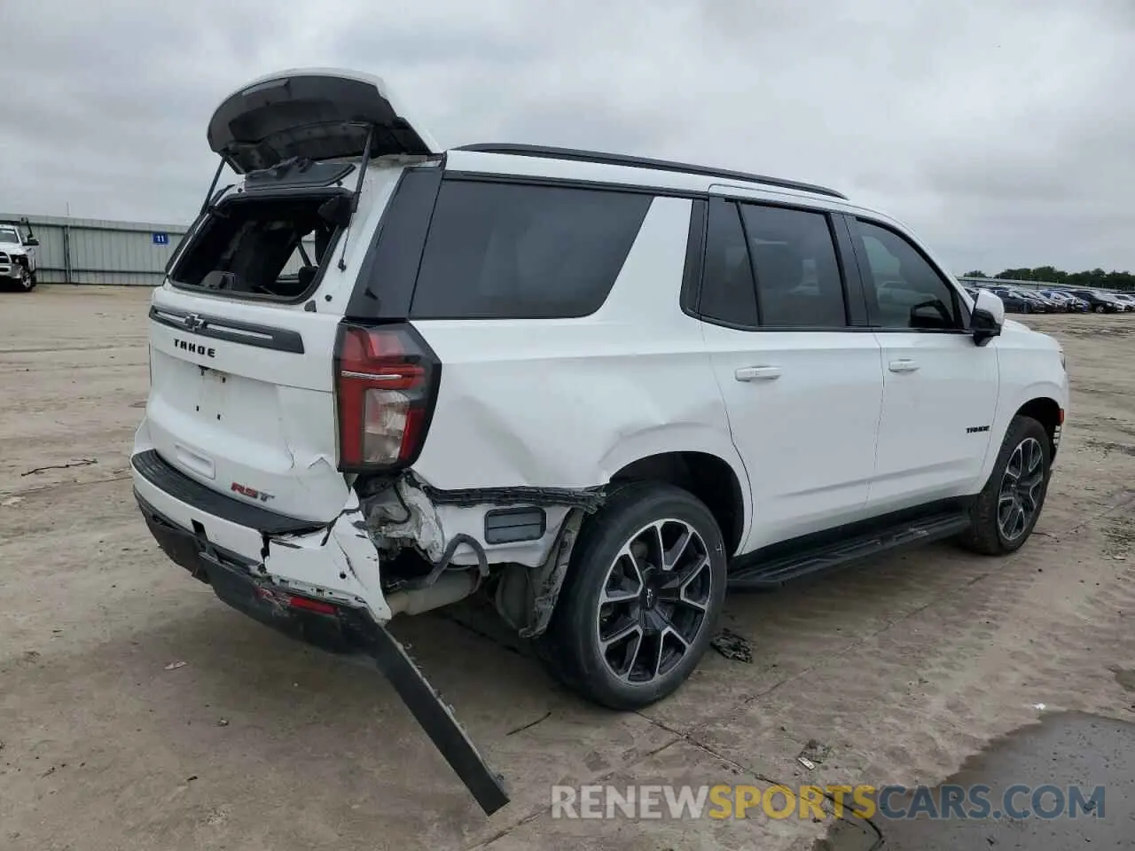3 Photograph of a damaged car 1GNSCRKD9PR391778 CHEVROLET TAHOE 2023