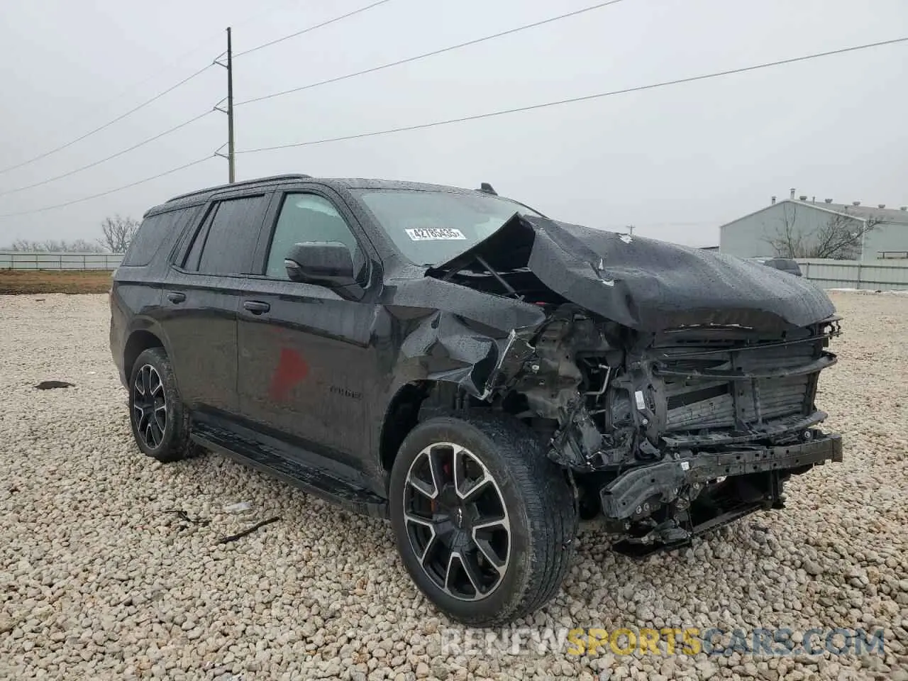 4 Photograph of a damaged car 1GNSCRKD9PR445189 CHEVROLET TAHOE 2023