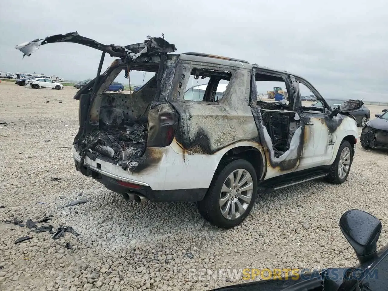 3 Photograph of a damaged car 1GNSCSKD2PR144903 CHEVROLET TAHOE 2023