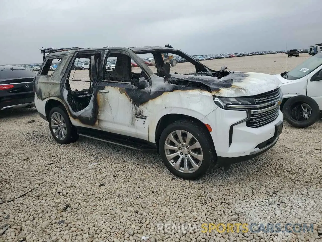 4 Photograph of a damaged car 1GNSCSKD2PR144903 CHEVROLET TAHOE 2023