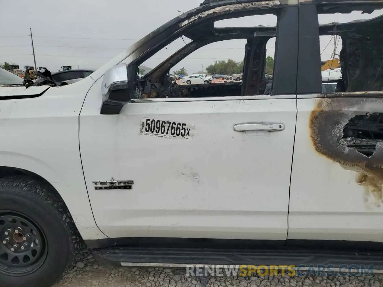 7 Photograph of a damaged car 1GNSCSKD2PR144903 CHEVROLET TAHOE 2023
