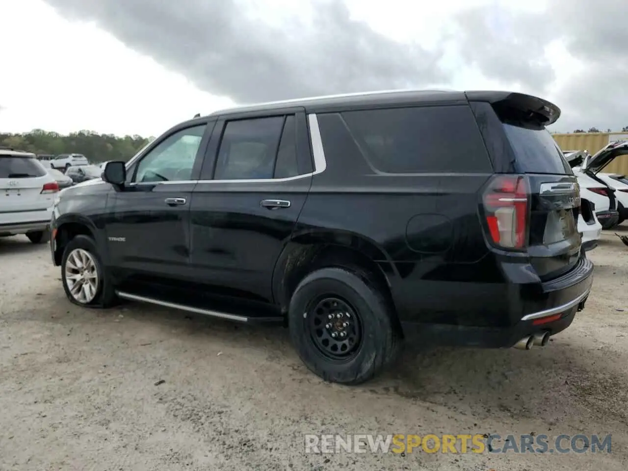 2 Photograph of a damaged car 1GNSCSKD5PR330841 CHEVROLET TAHOE 2023