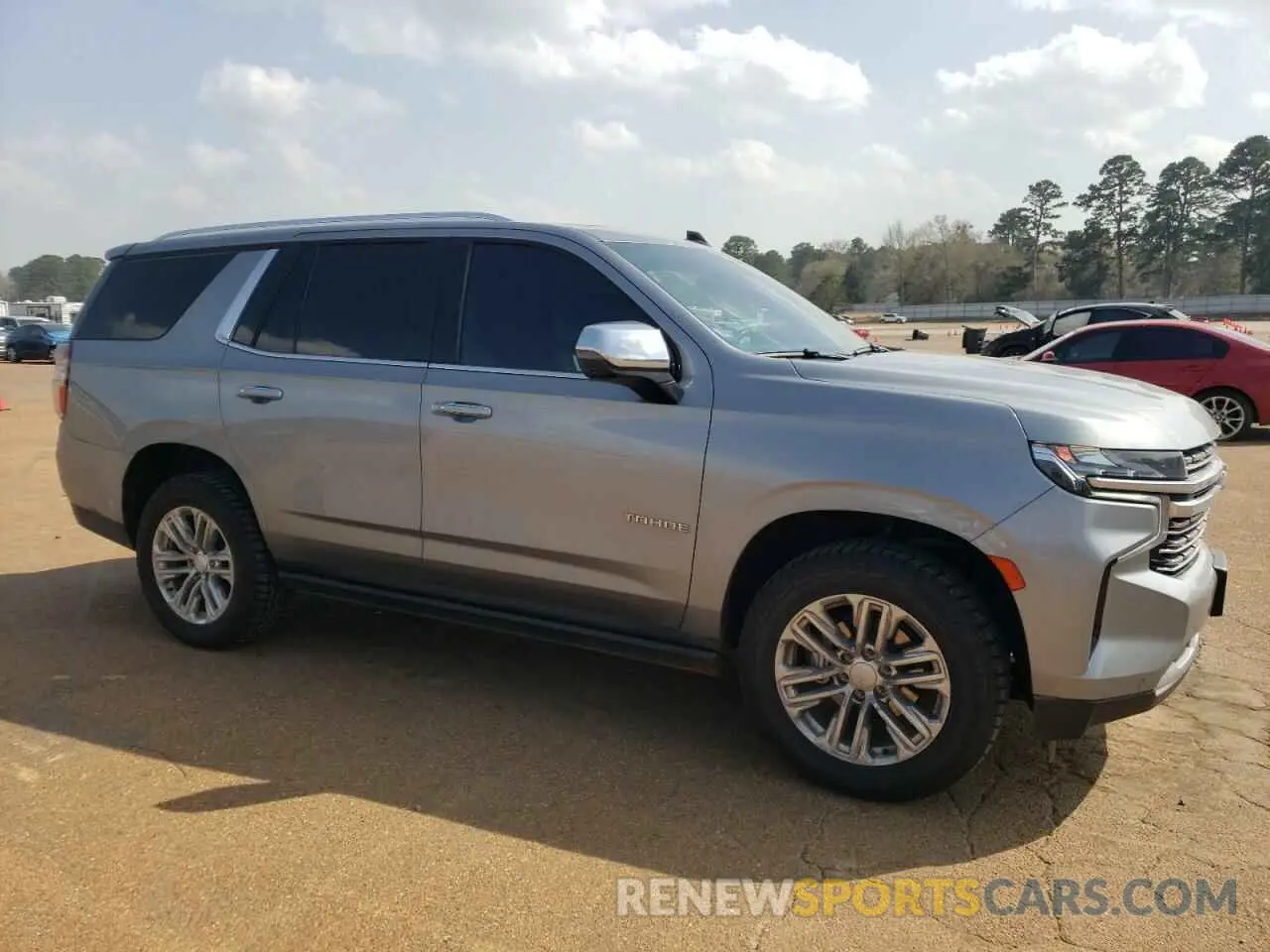 4 Photograph of a damaged car 1GNSCSKDXPR120185 CHEVROLET TAHOE 2023
