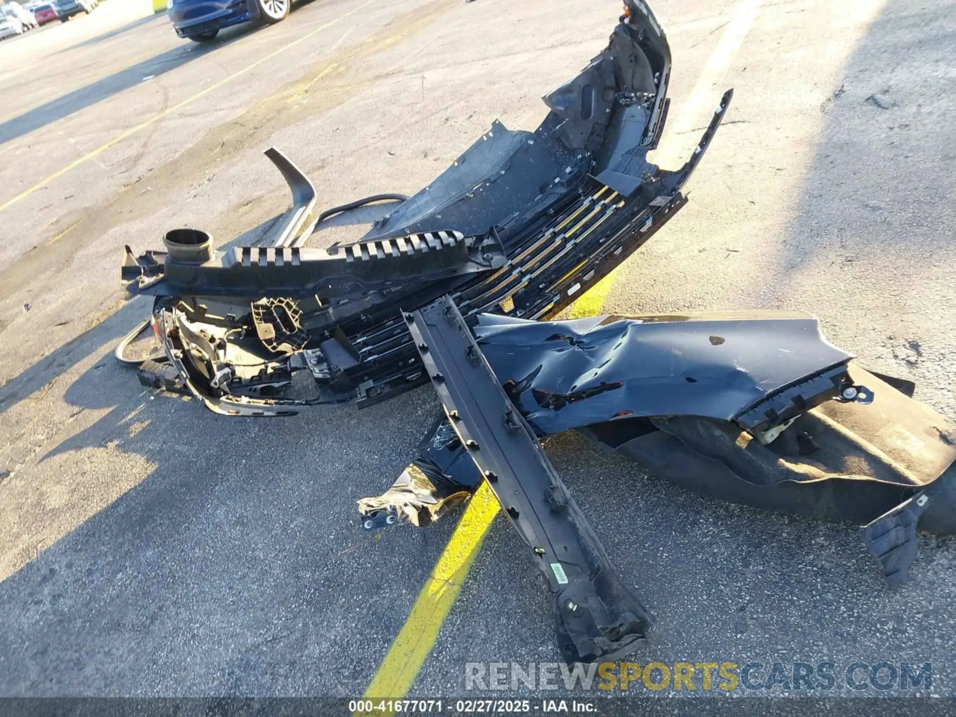 12 Photograph of a damaged car 1GNSCSKTXPR323861 CHEVROLET TAHOE 2023